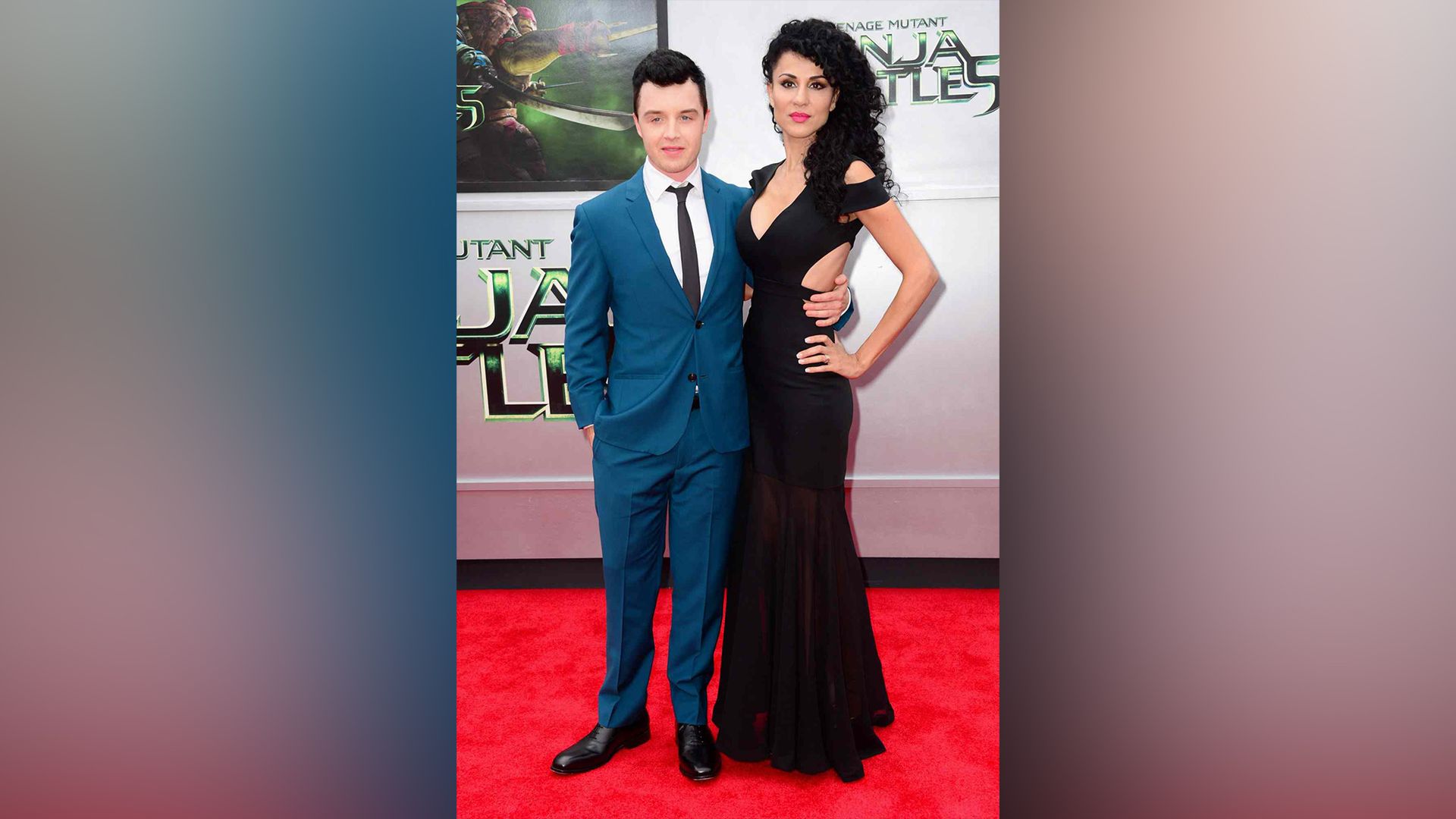 Noel Fisher and Layla Alizada