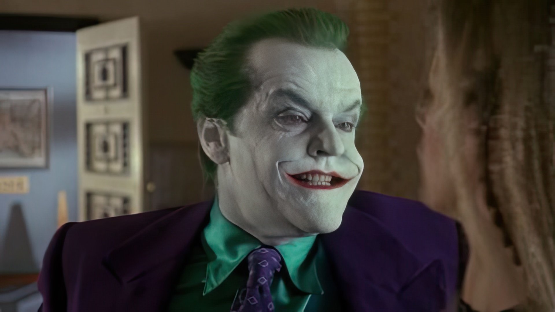 One of Nicholson's best roles: The Joker from 1989's “Batman”