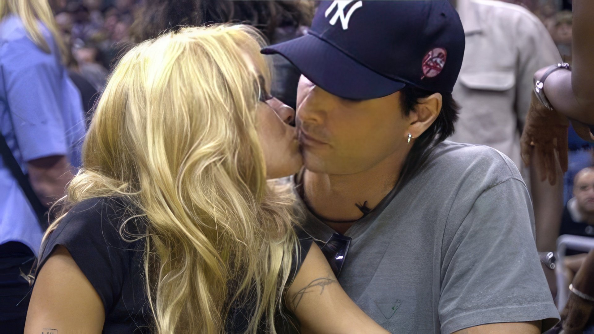 Pamela Anderson and Marcus Schenkenberg