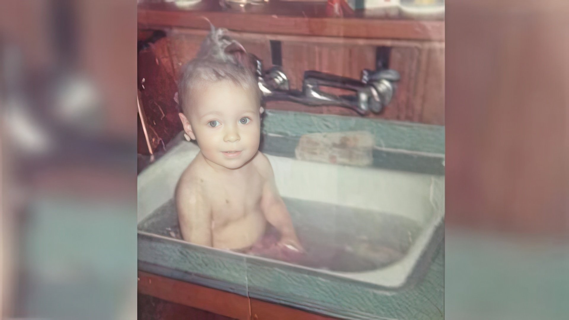 Pamela Anderson as a child