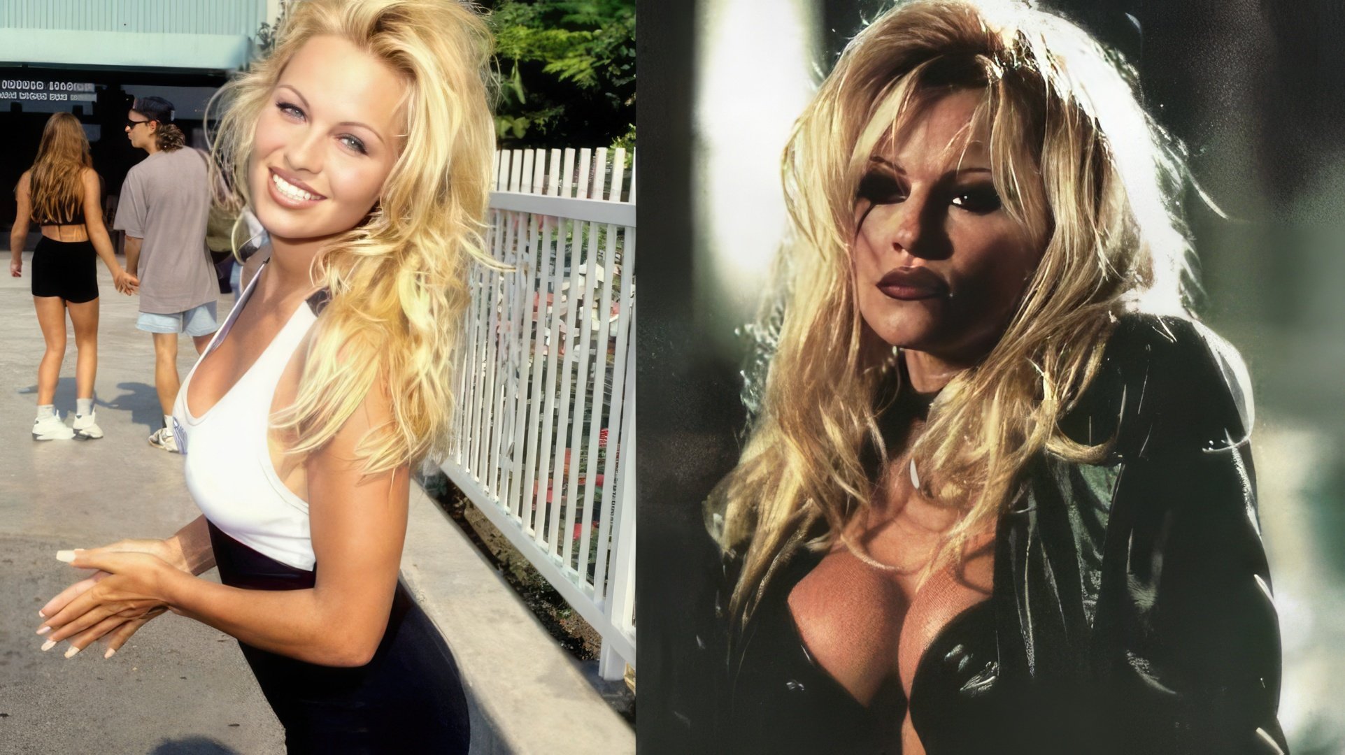 Pamela Anderson enlarged her breasts