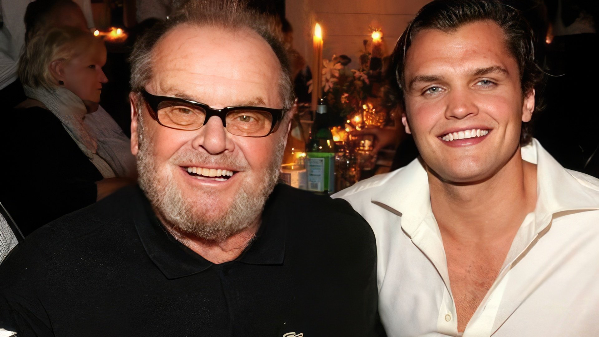 Jack Nicholson and his younger son Ray