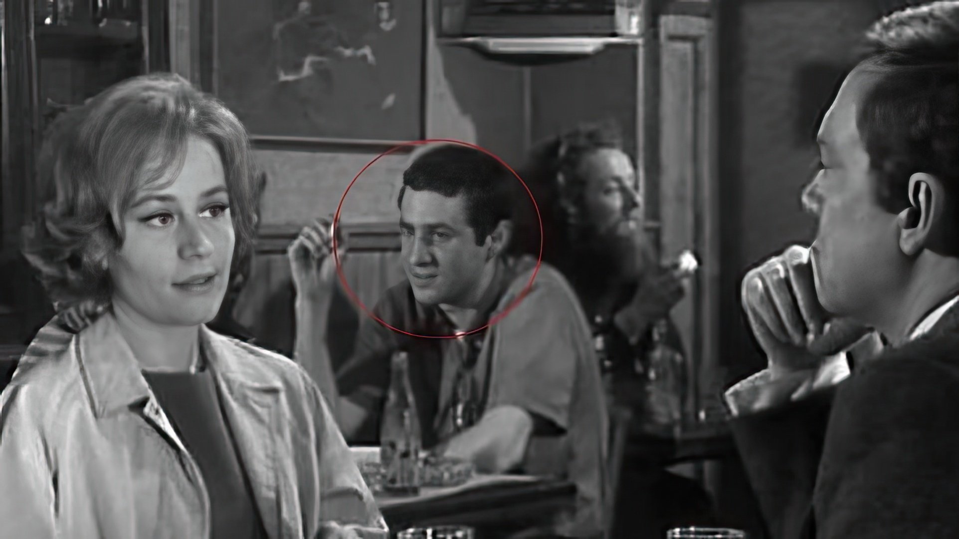 Robert De Niro's first appearance on screen (Three Rooms in Manhattan)