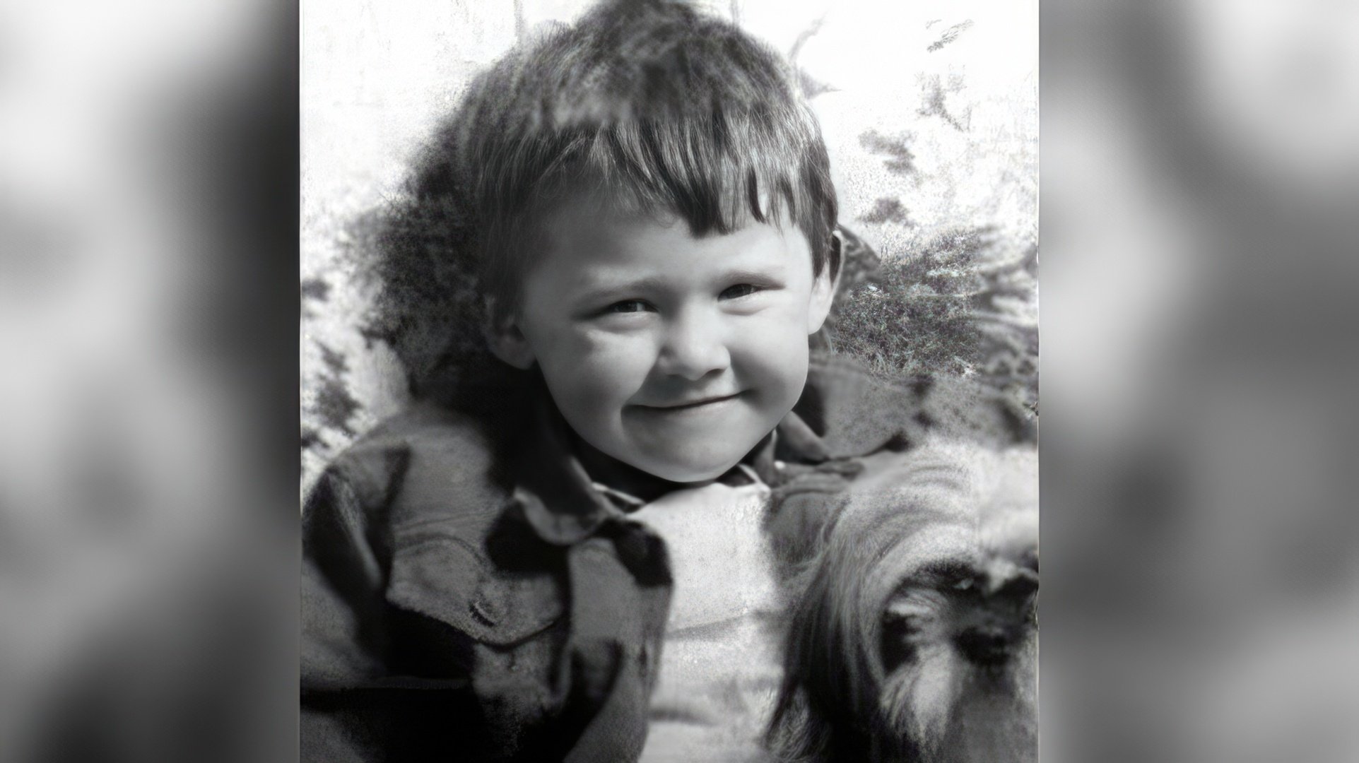 Rupert Grint as a child