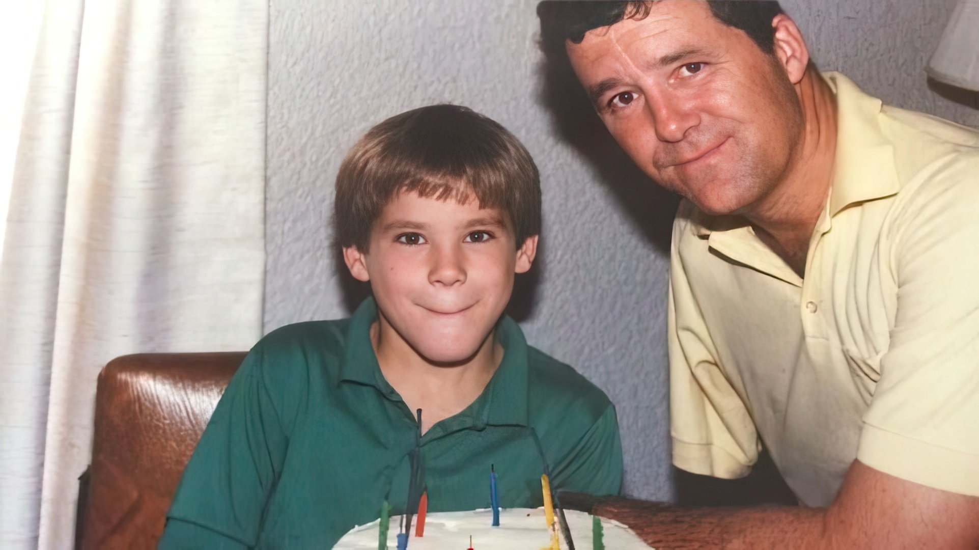 Ryan Reynolds and his father