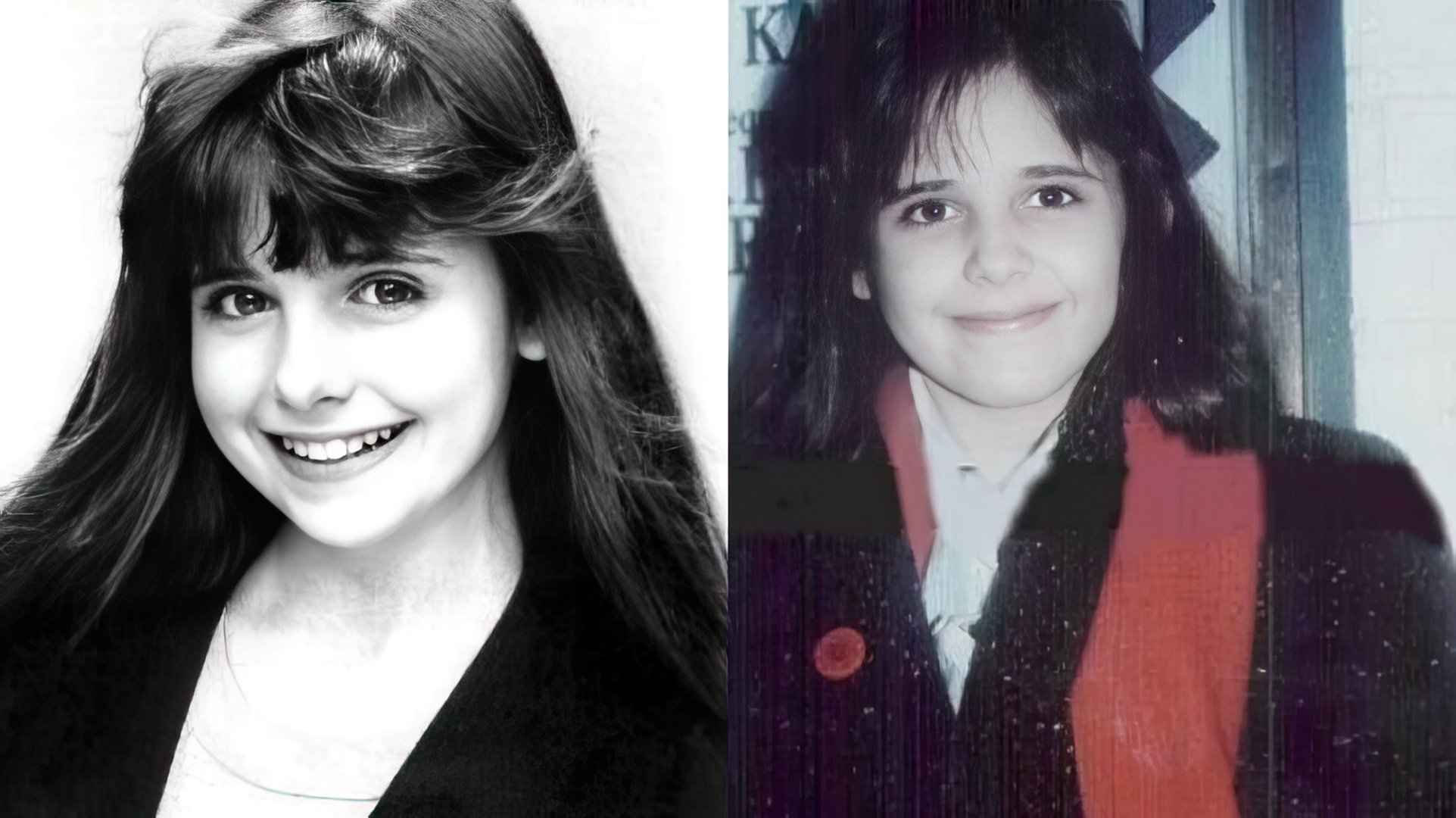 Sarah Michelle Gellar as a child