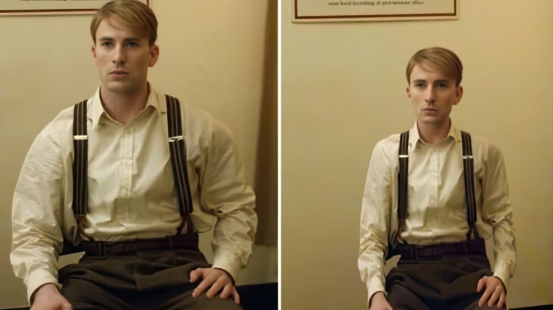 Steve Rogers before becoming Captain America