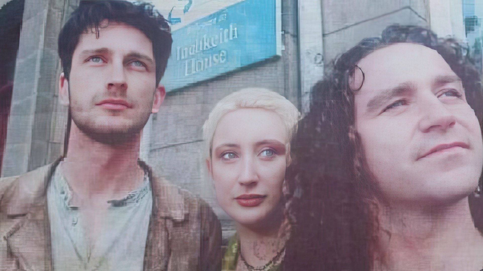 Young Gerard Butler in the production of "Trainspotting" (left)
