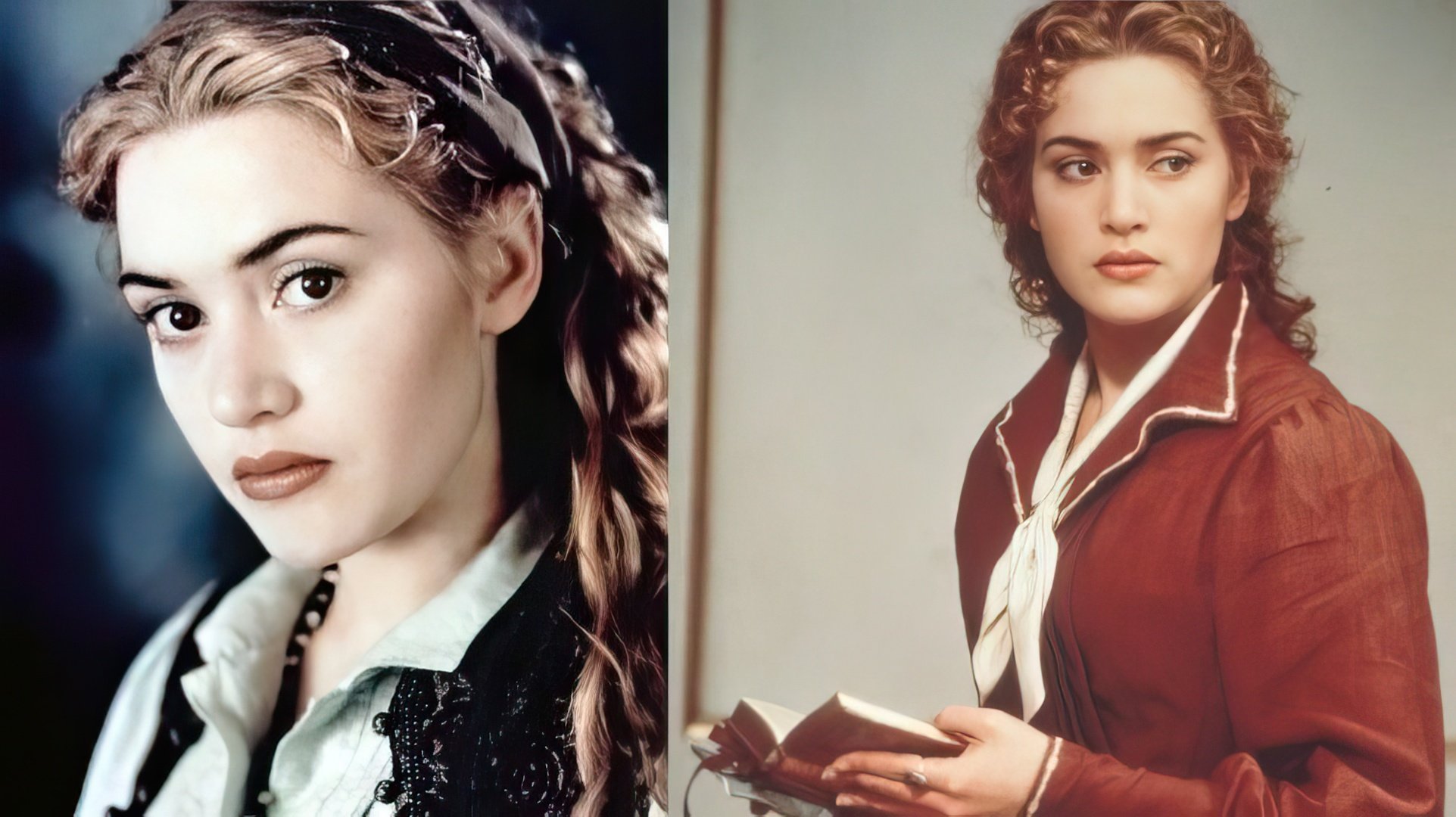 Young Kate Winslet as Ophelia