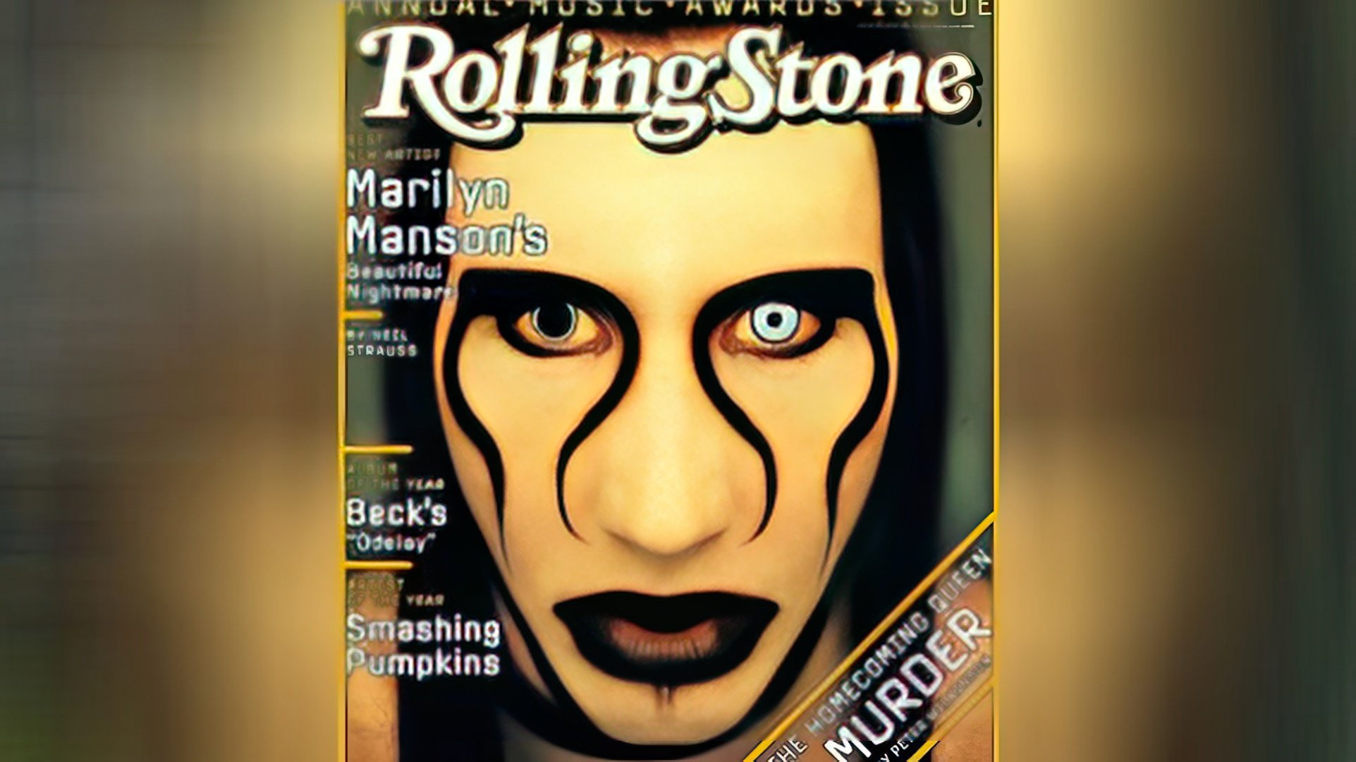 1997: Marilyn Manson – artist of the year
