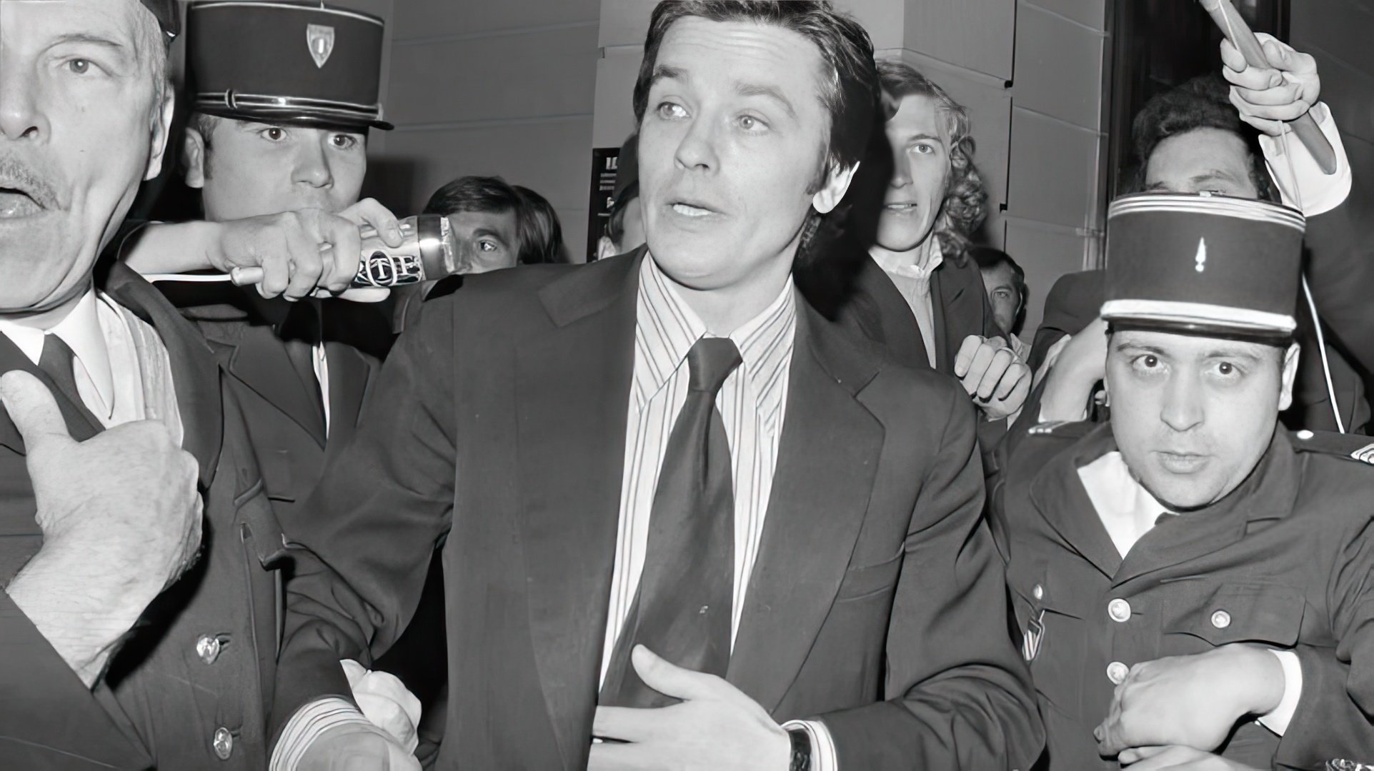 Alain Delon was suspected of the murder of Stefan Markovic