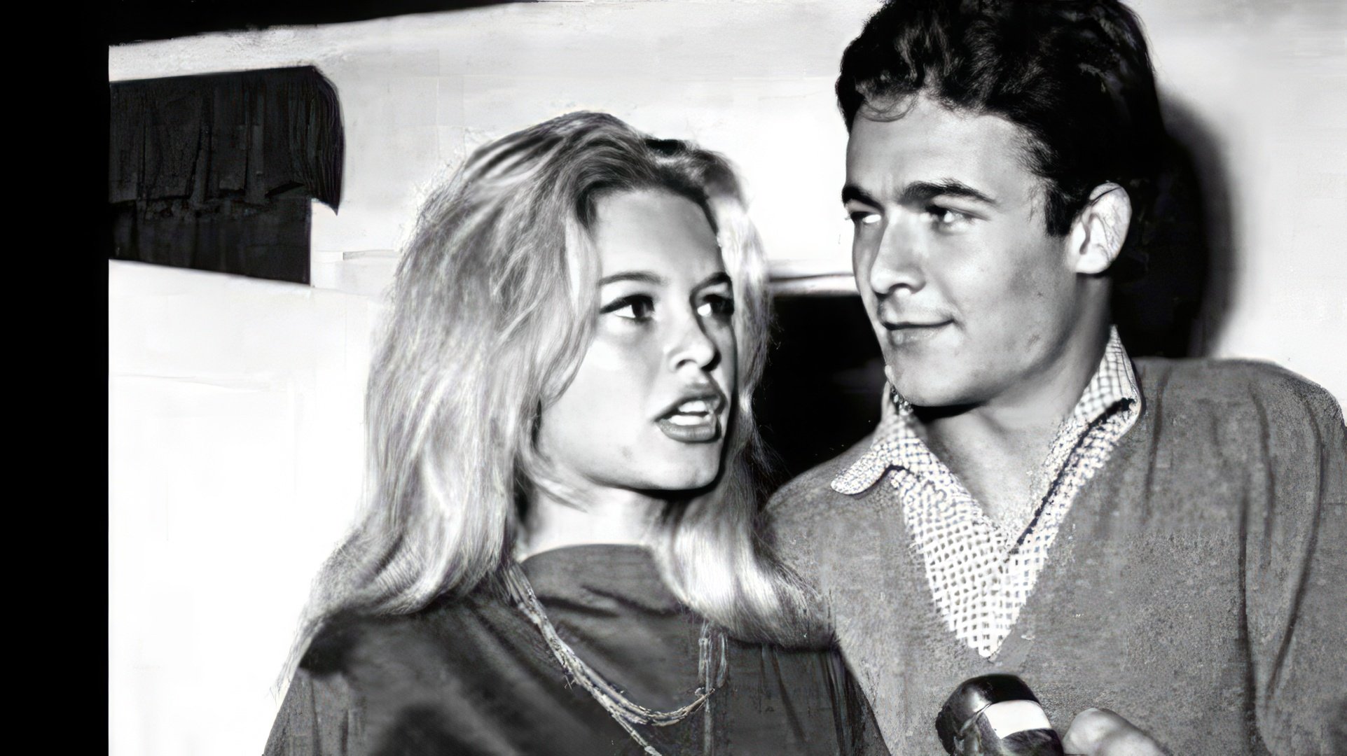 Brigitte Bardot and Jacques Charrier