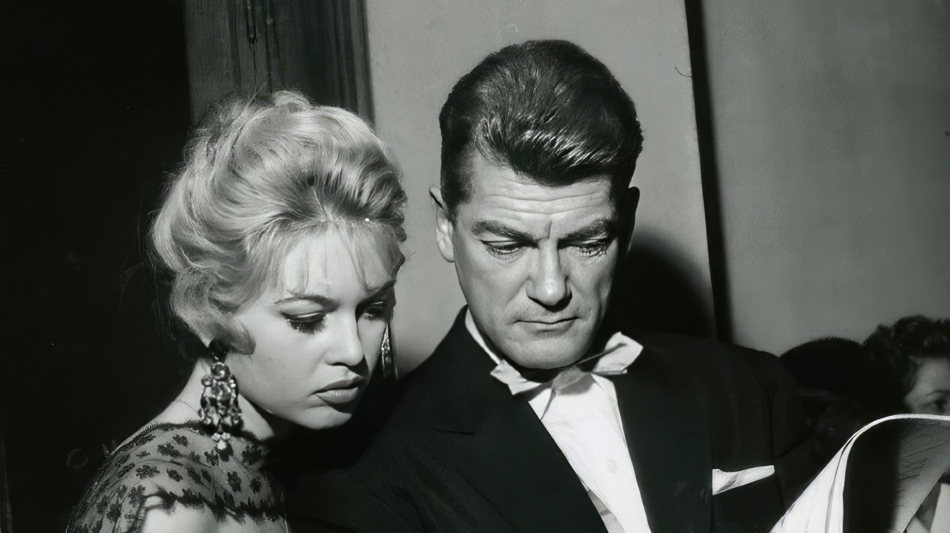 Brigitte Bardot and Jean Marais