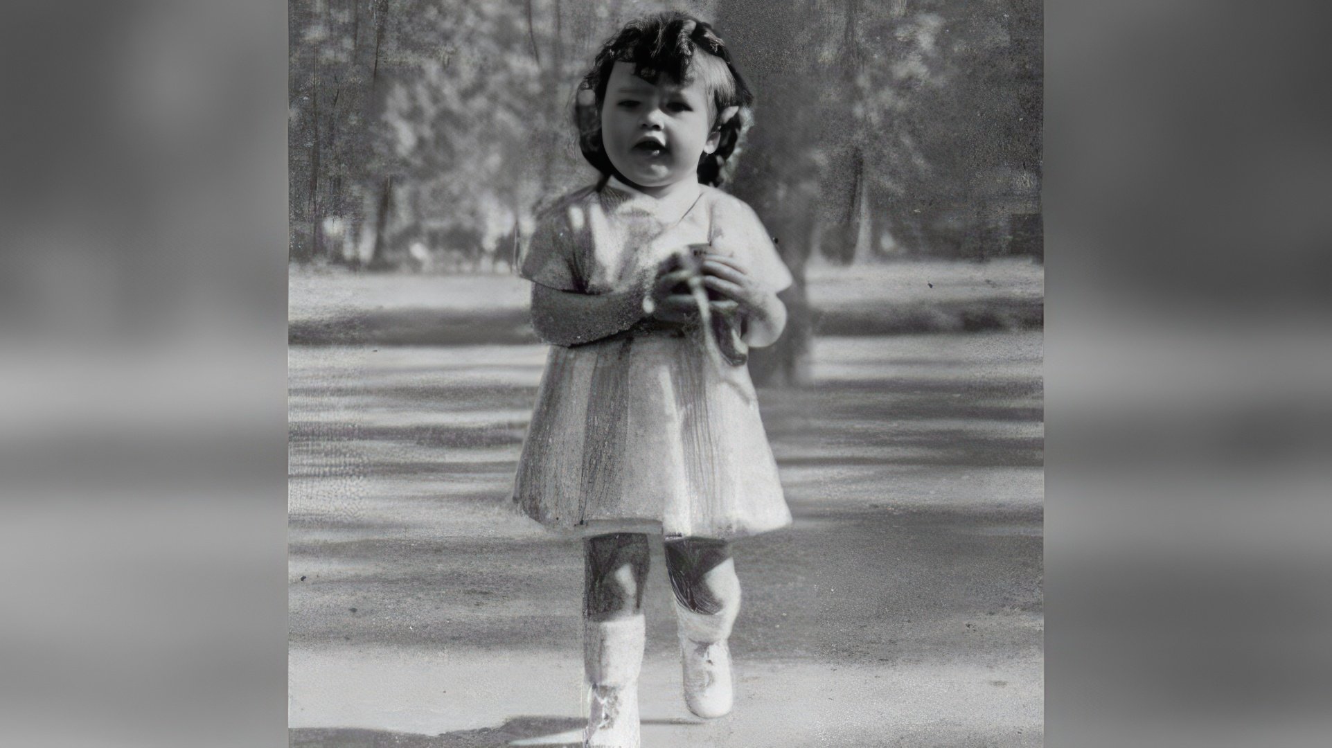 Brigitte Bardot as a child