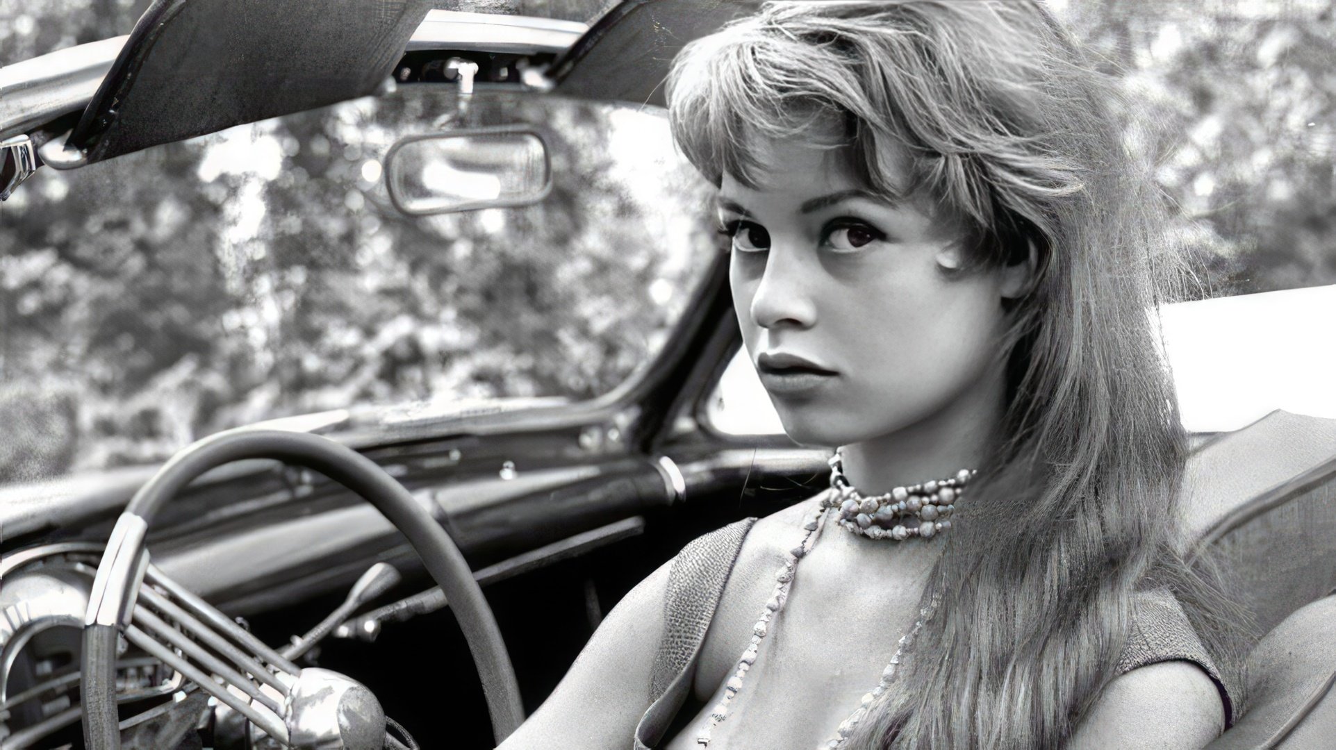 Brigitte Bardot dyed her hair blonde