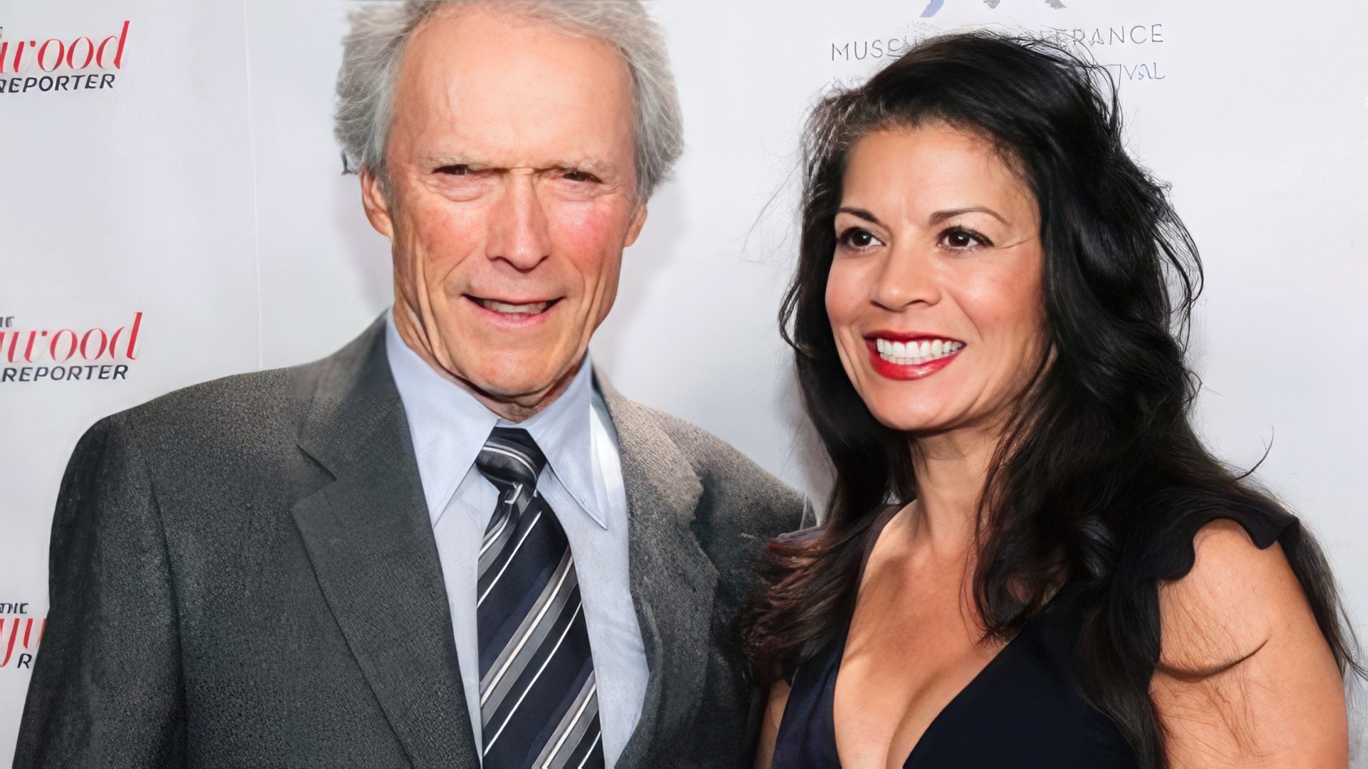 Clint Eastwood and Dina Ruiz