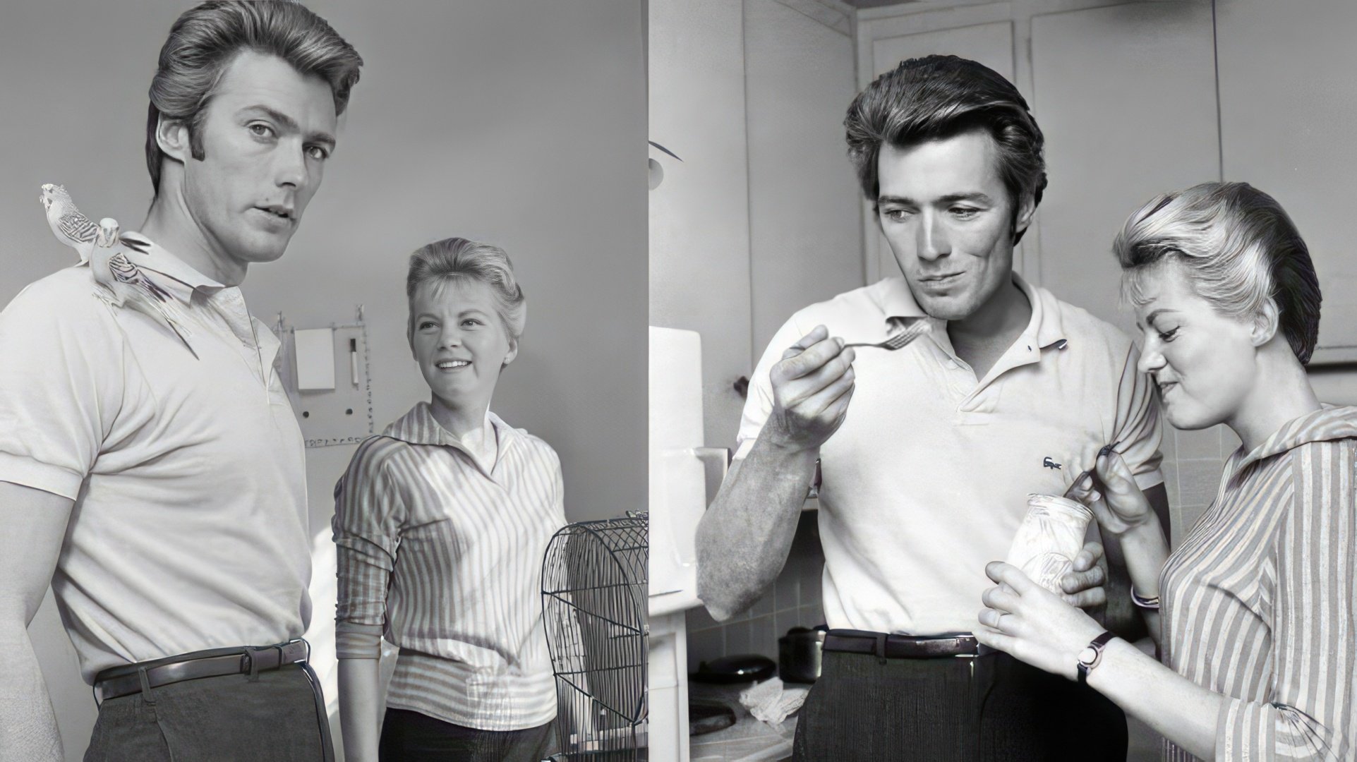 Clint Eastwood and his first wife
