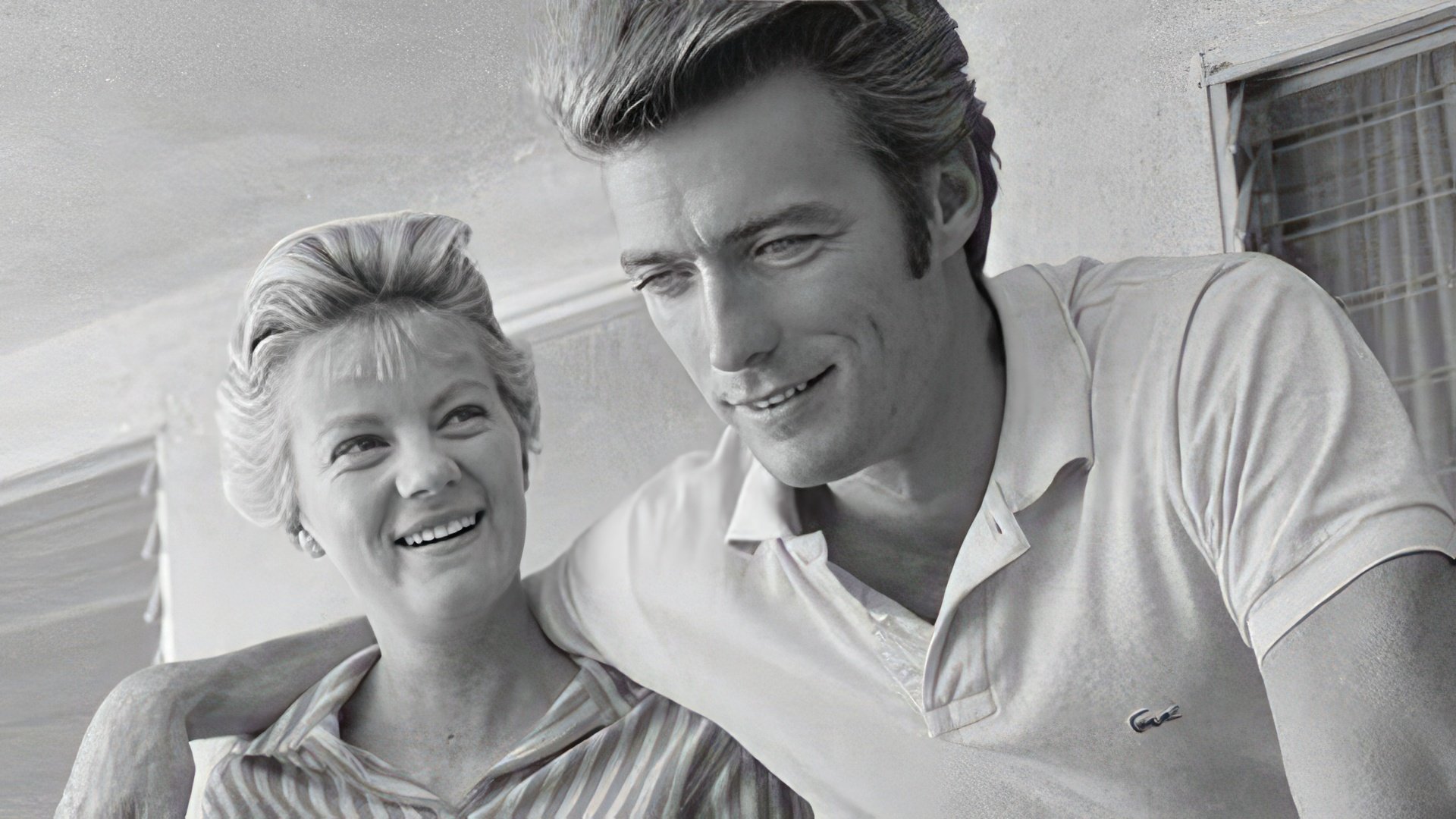 Clint Eastwood and Maggie Johnson