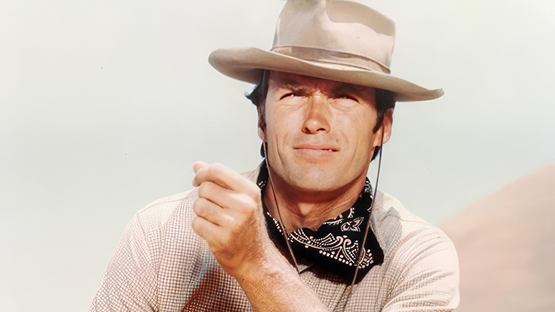 Clint Eastwood in the TV series "Rawhide"