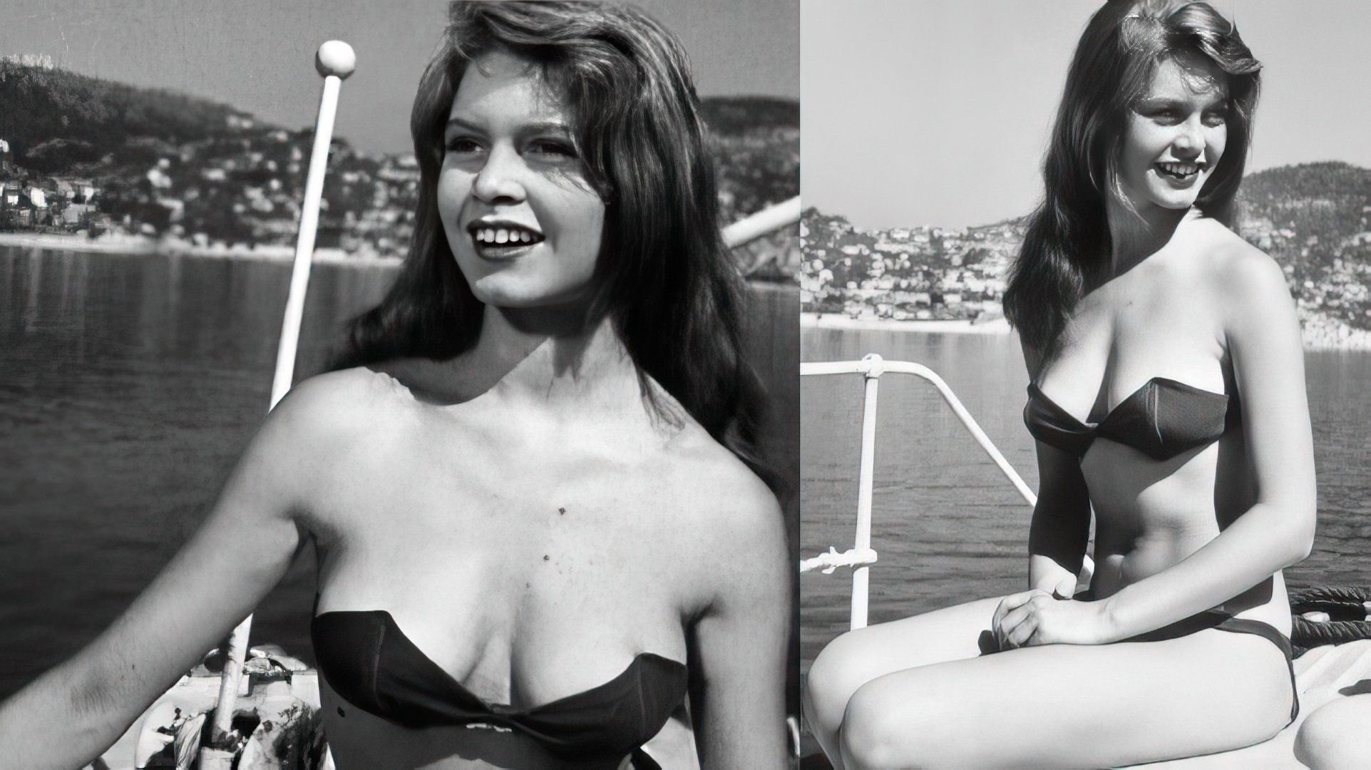 Manina, the Girl in the Bikini with Brigitte Bardot