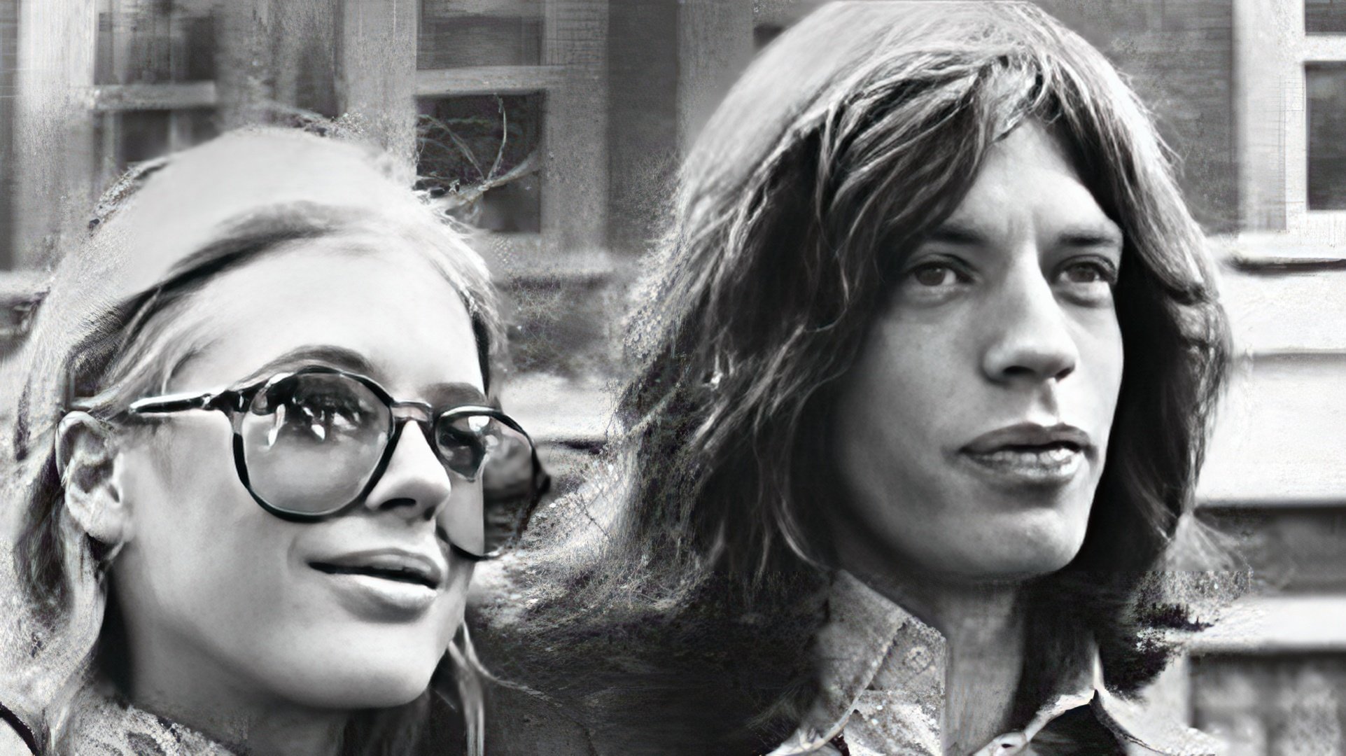 Marianne Faithfull and Mick Jagger