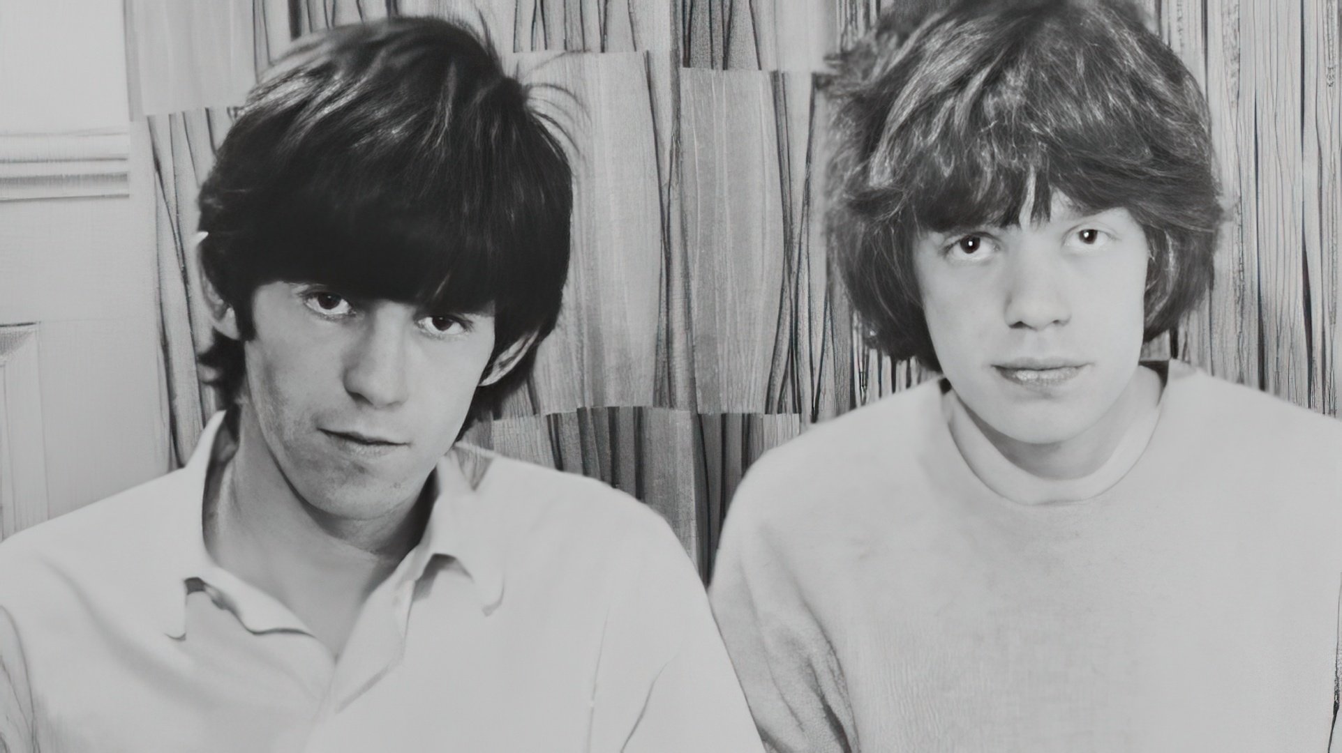 Mick Jagger and Keith Richards in their youth