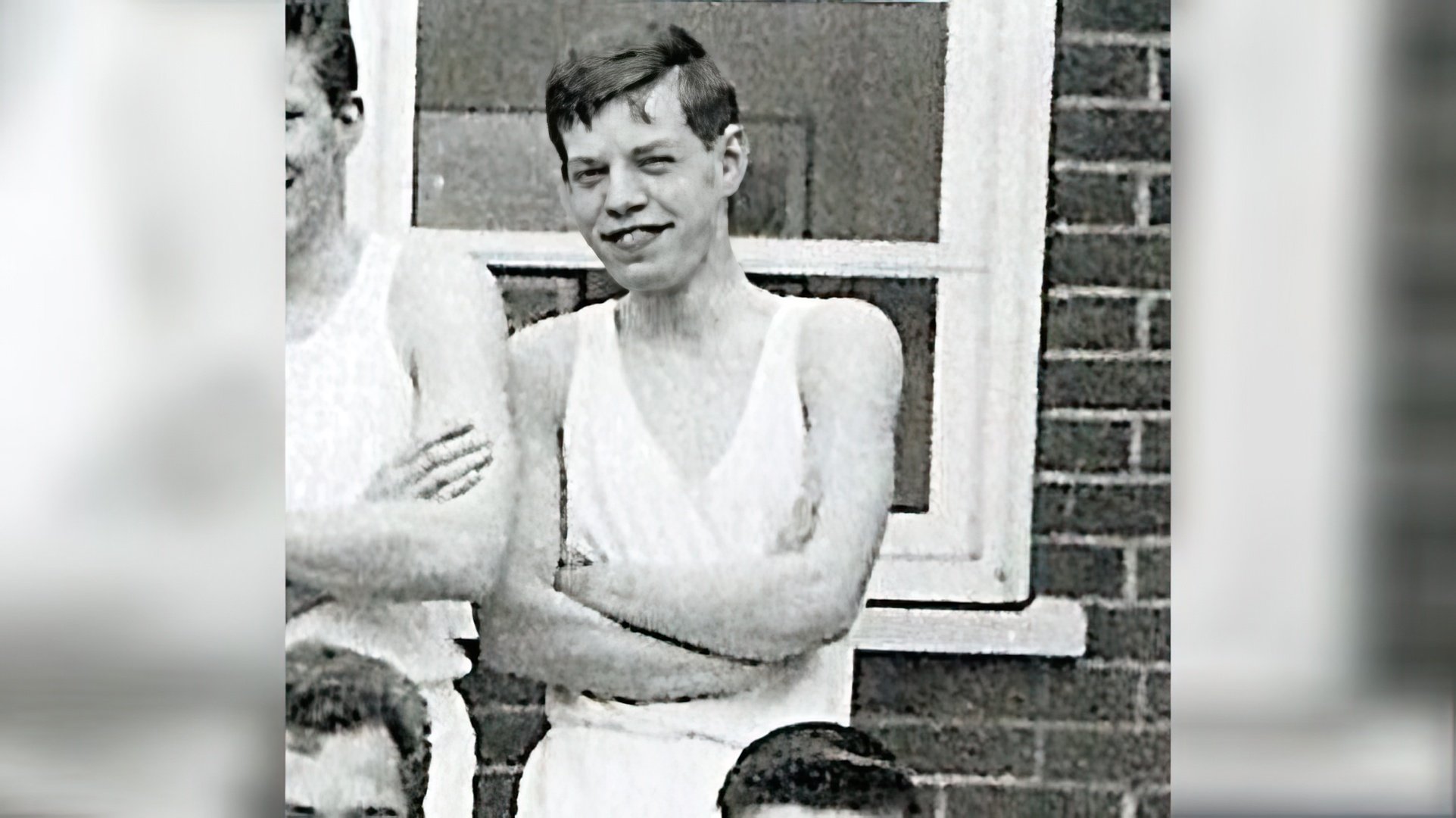 Mick Jagger during his school years