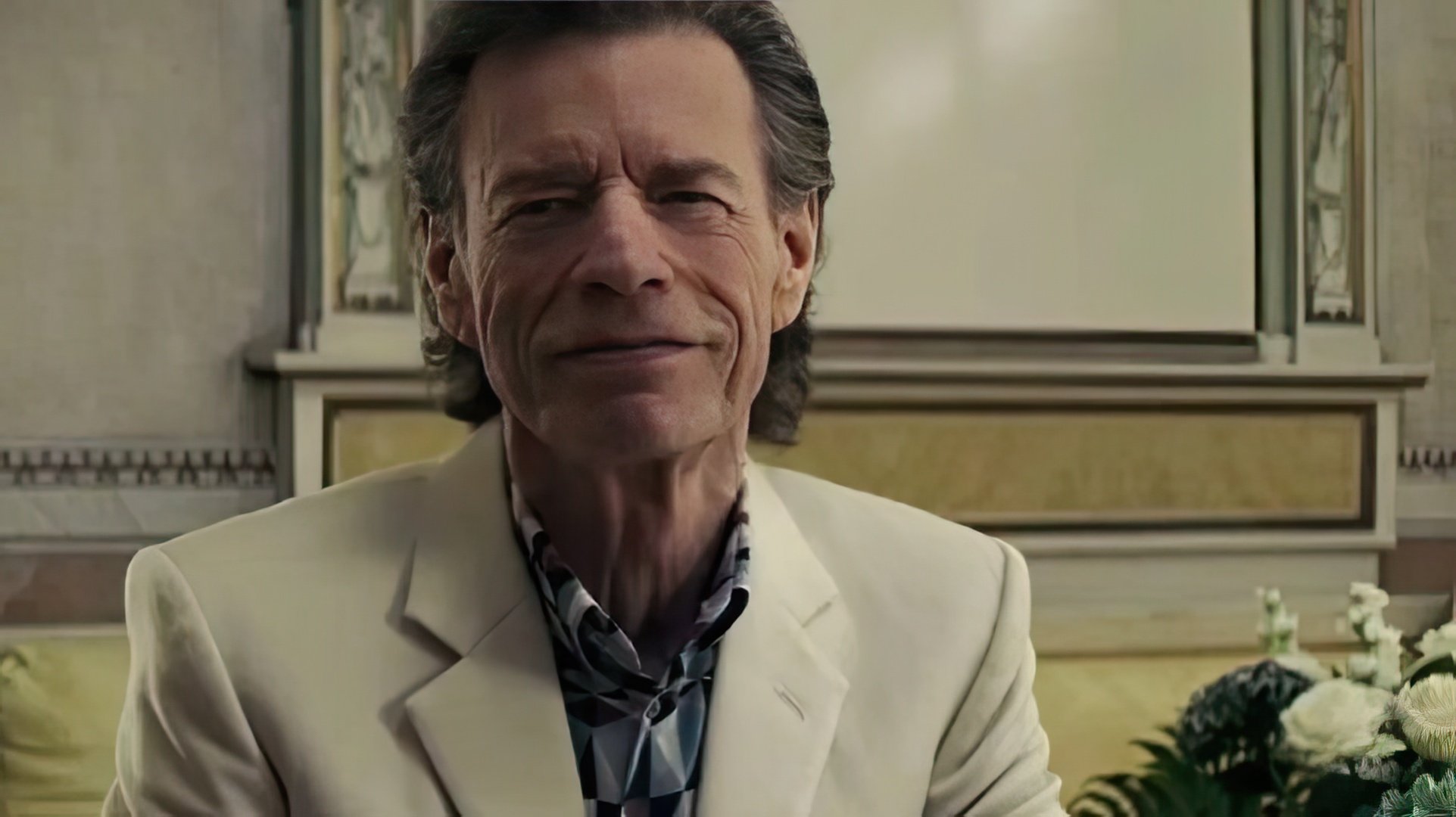 Mick Jagger in the film 