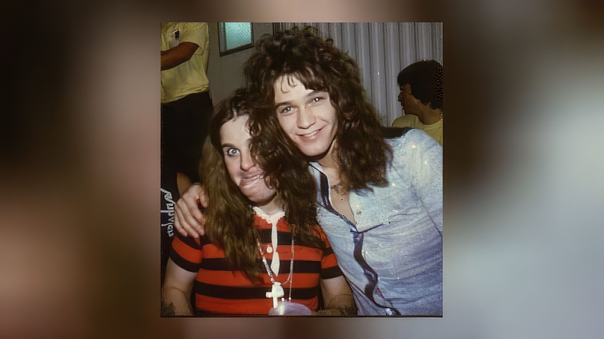 Ozzy Osbourne and Eddie Van Halen (1978)