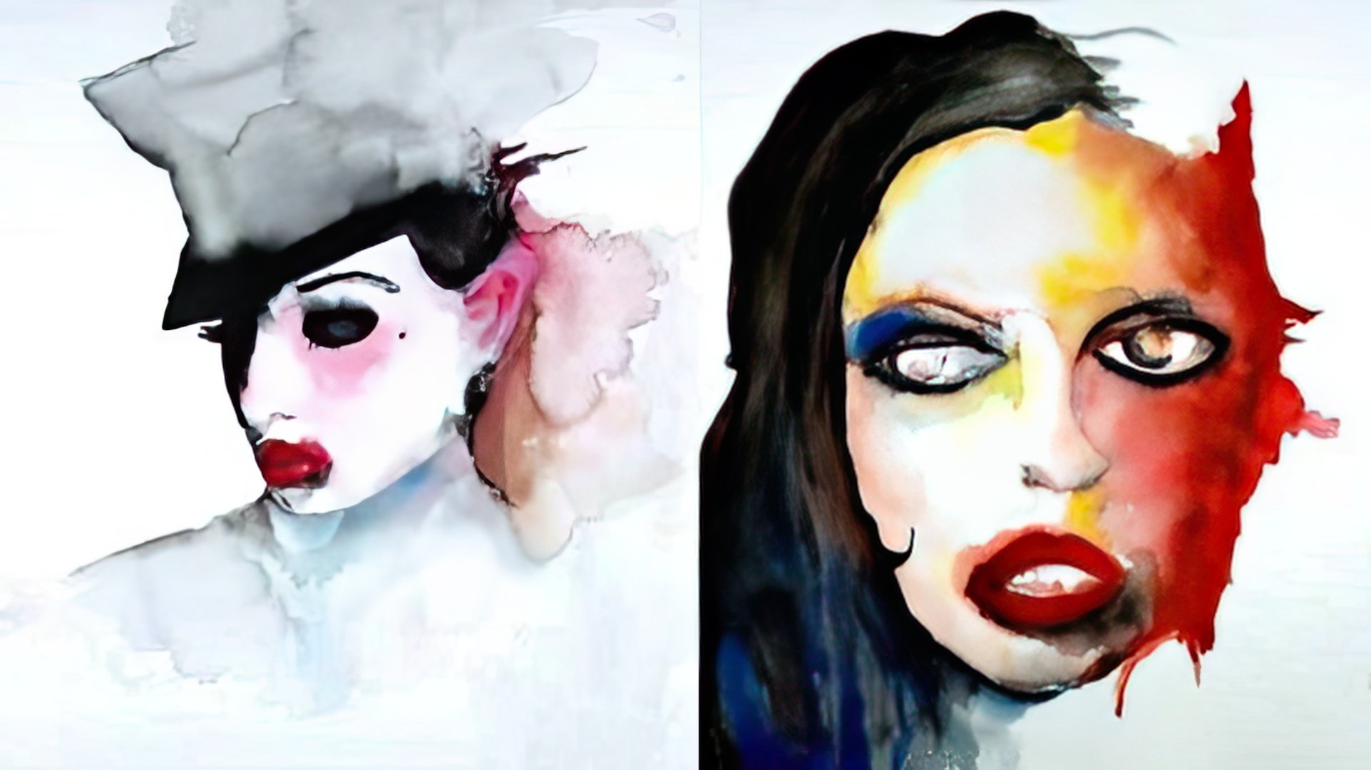 Paintings by Marilyn Manson