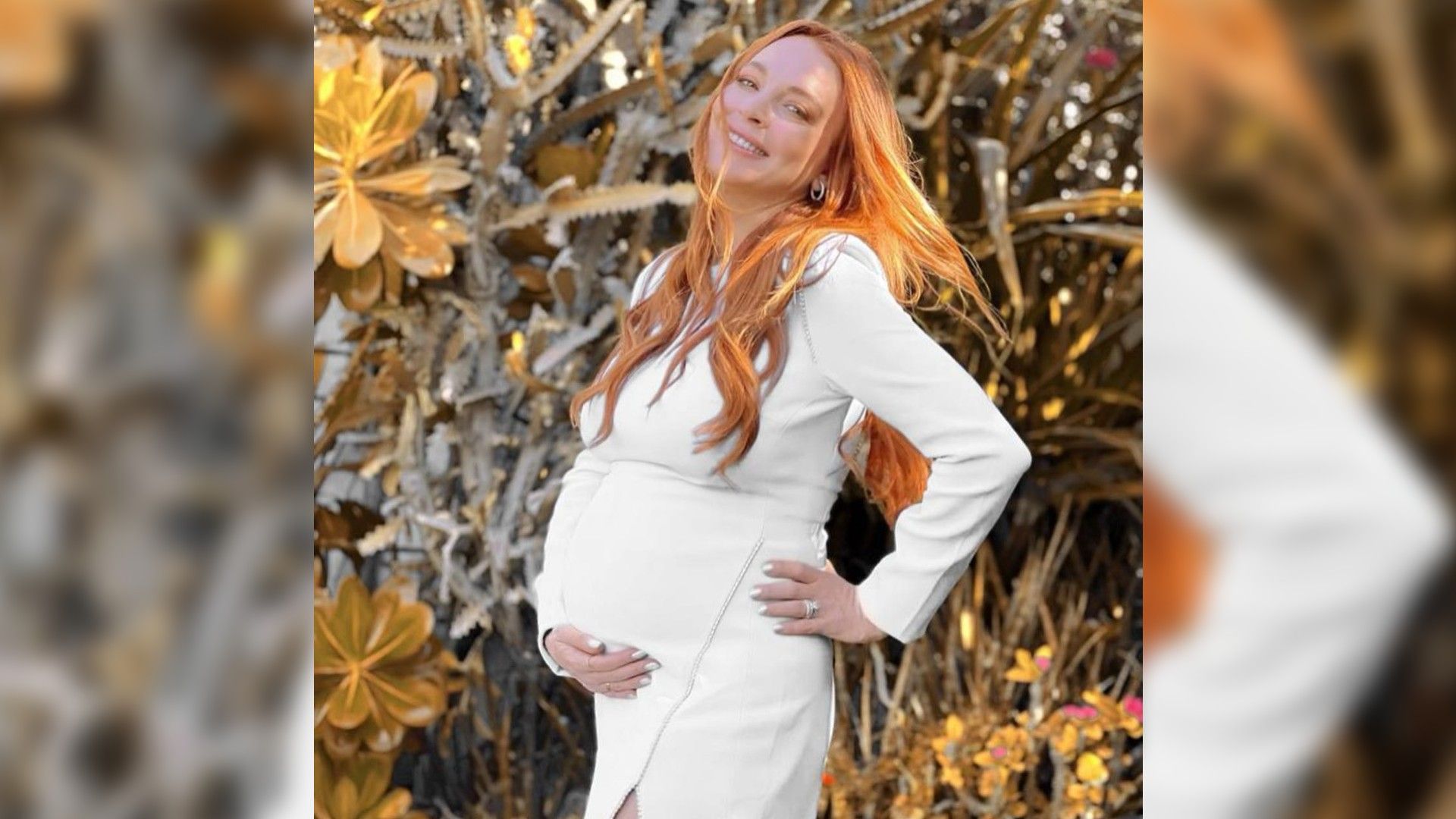 Pregnant Lindsay Lohan