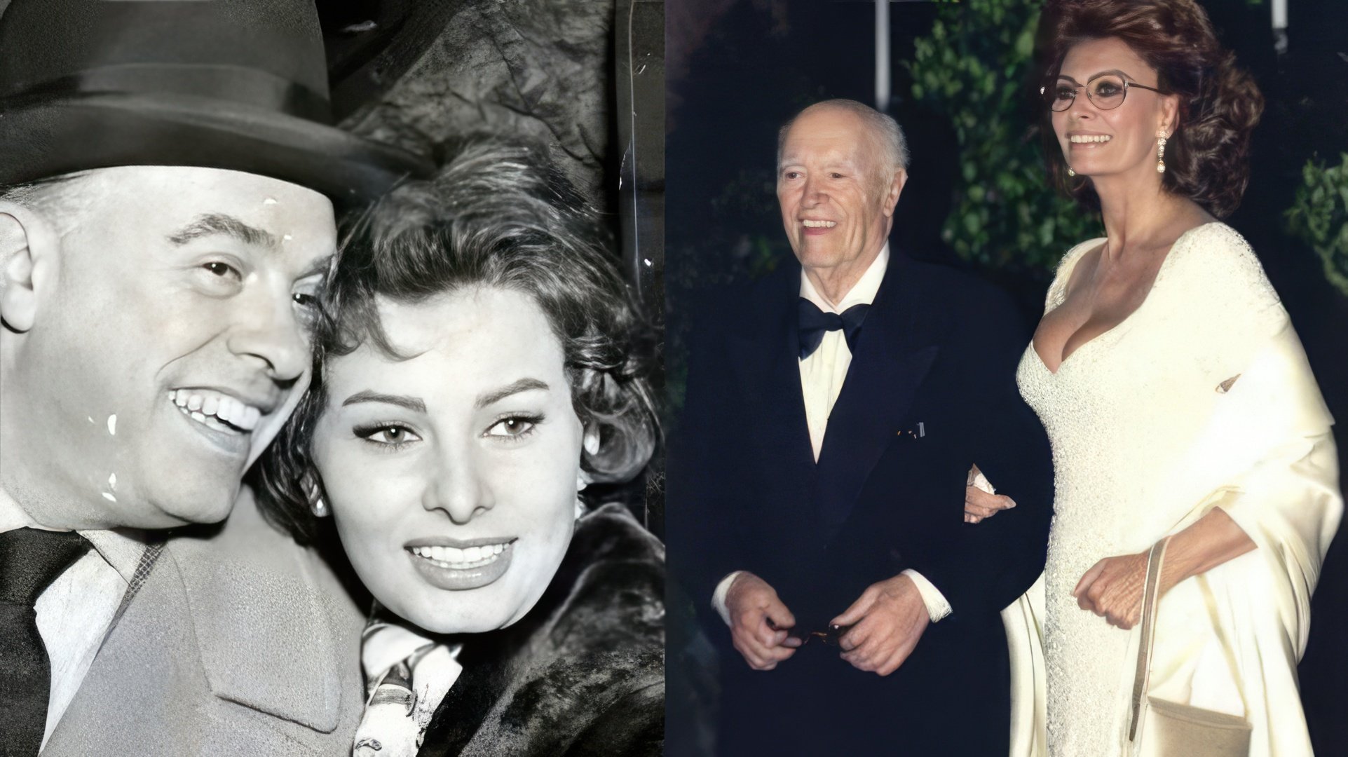 Sophia Loren and Carlo Ponti were together until Carlo's death