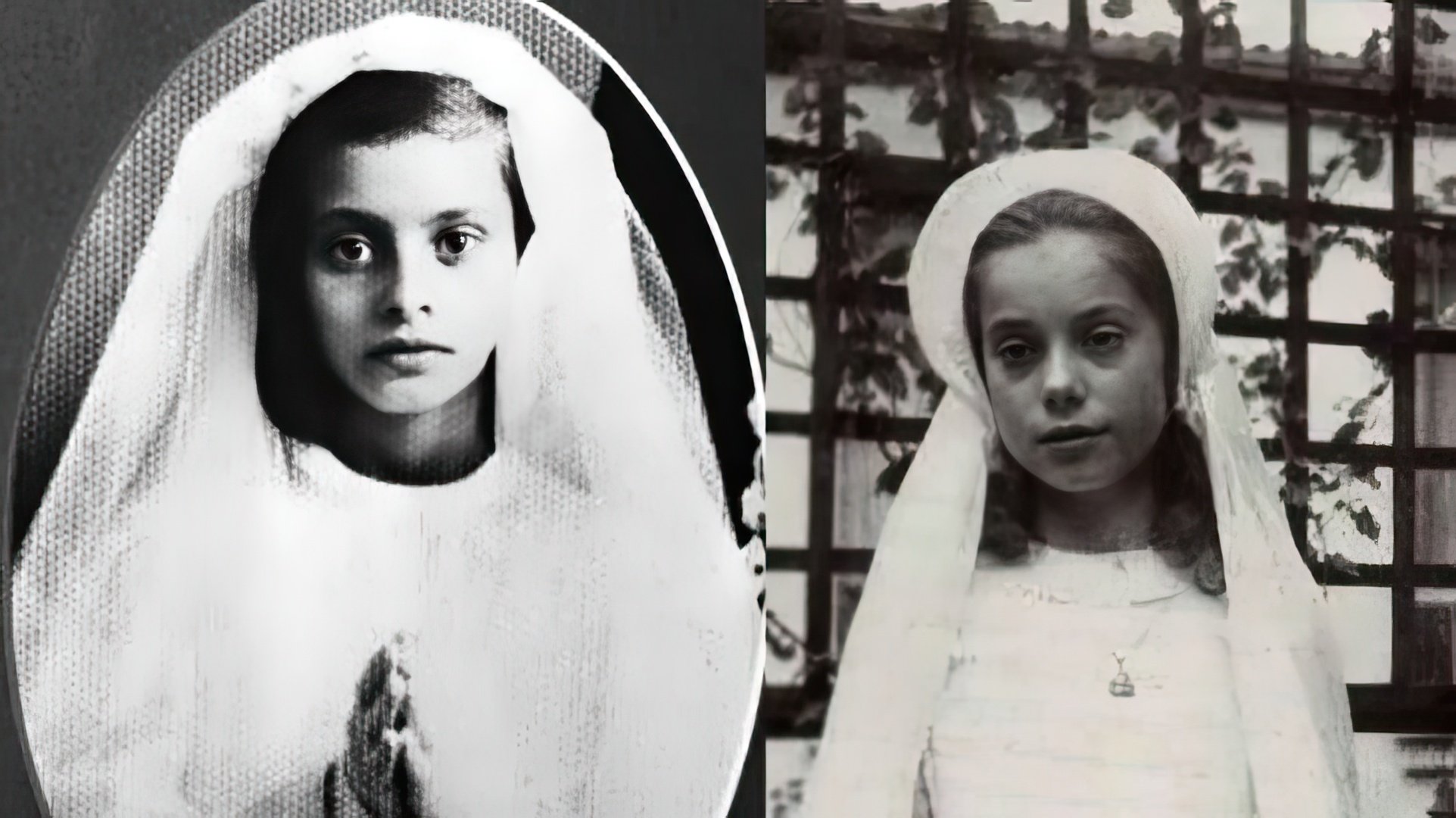 Sophia Loren as a child