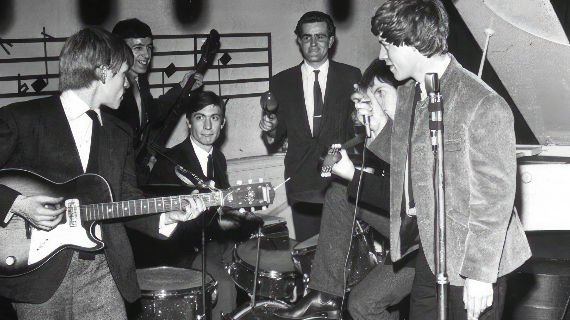 The Rolling Stones' first performance