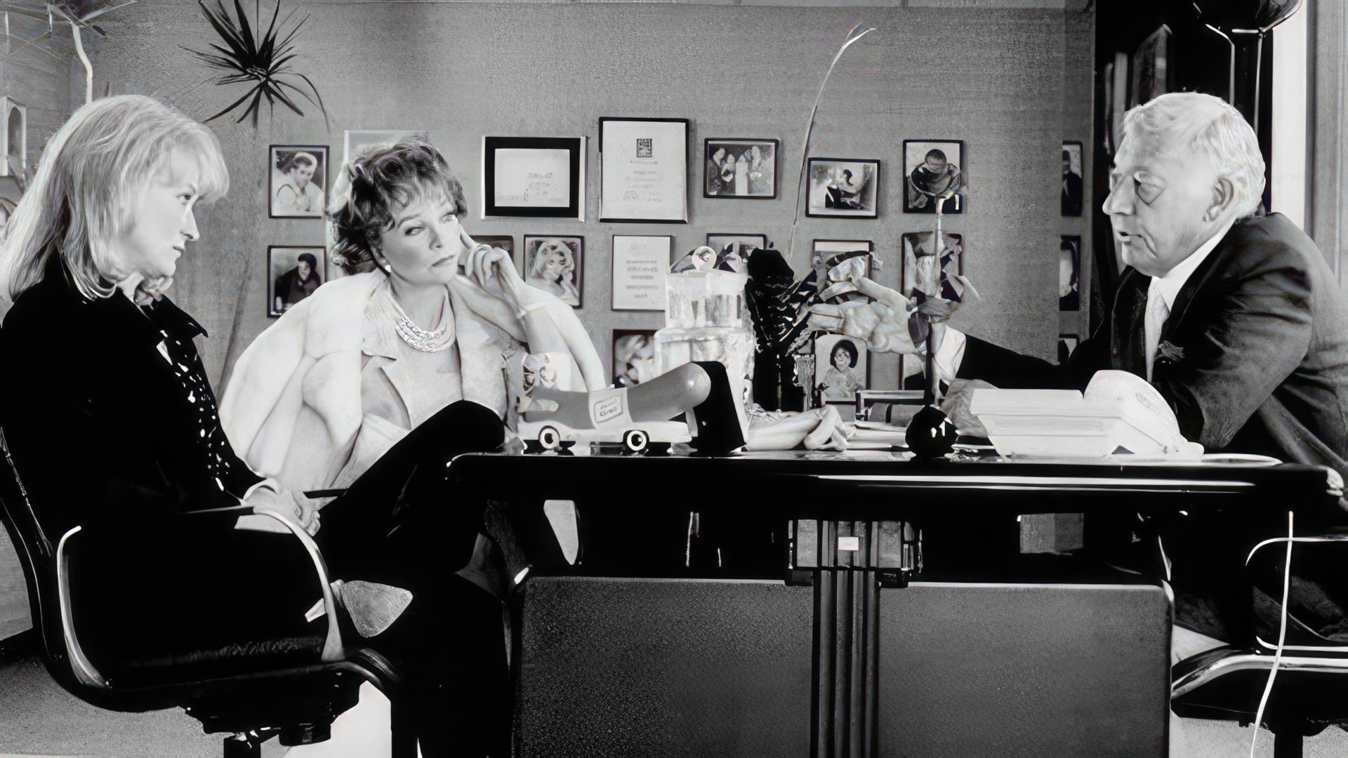 A shot from the musical Postcards from the Edge