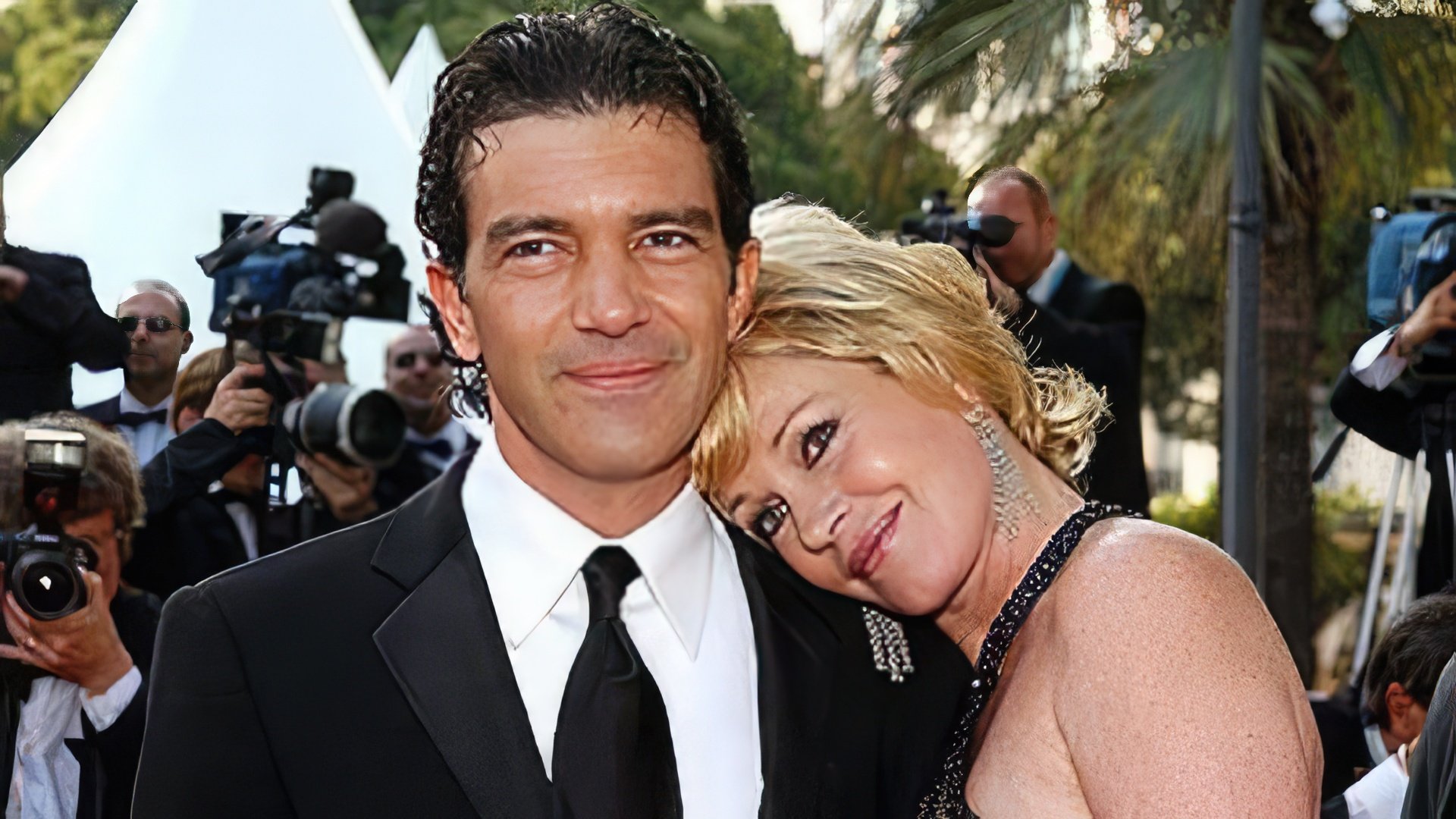 Antonio Banderas and his second wife