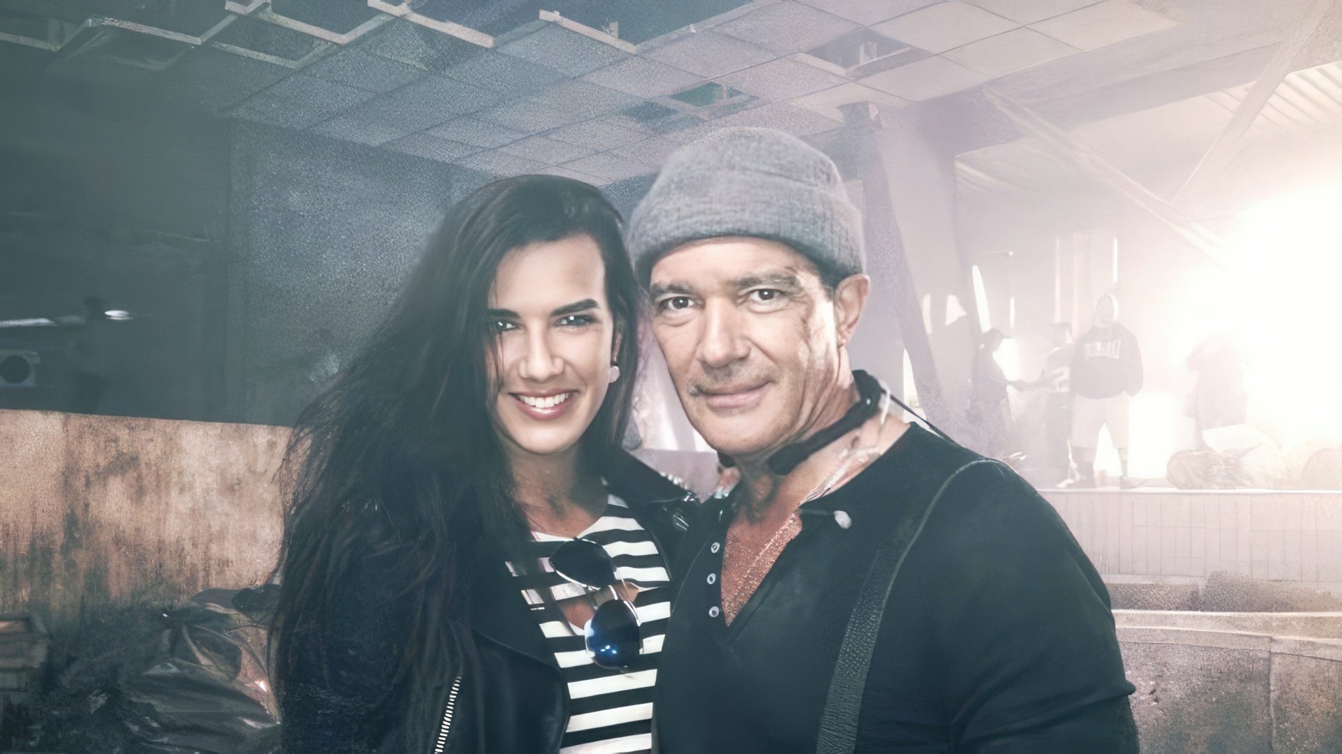 Antonio Banderas and Natalie Burn