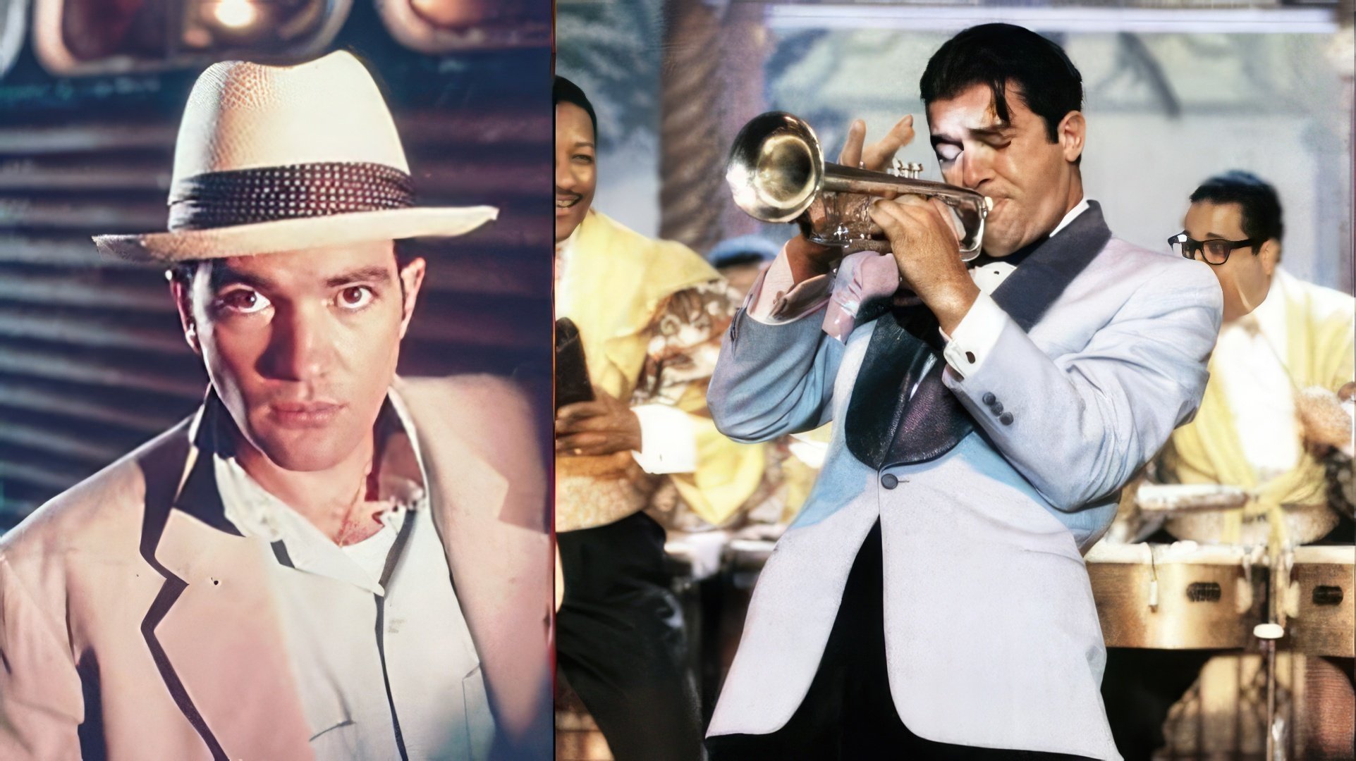 Antonio Banderas in the film "The Mambo Kings"