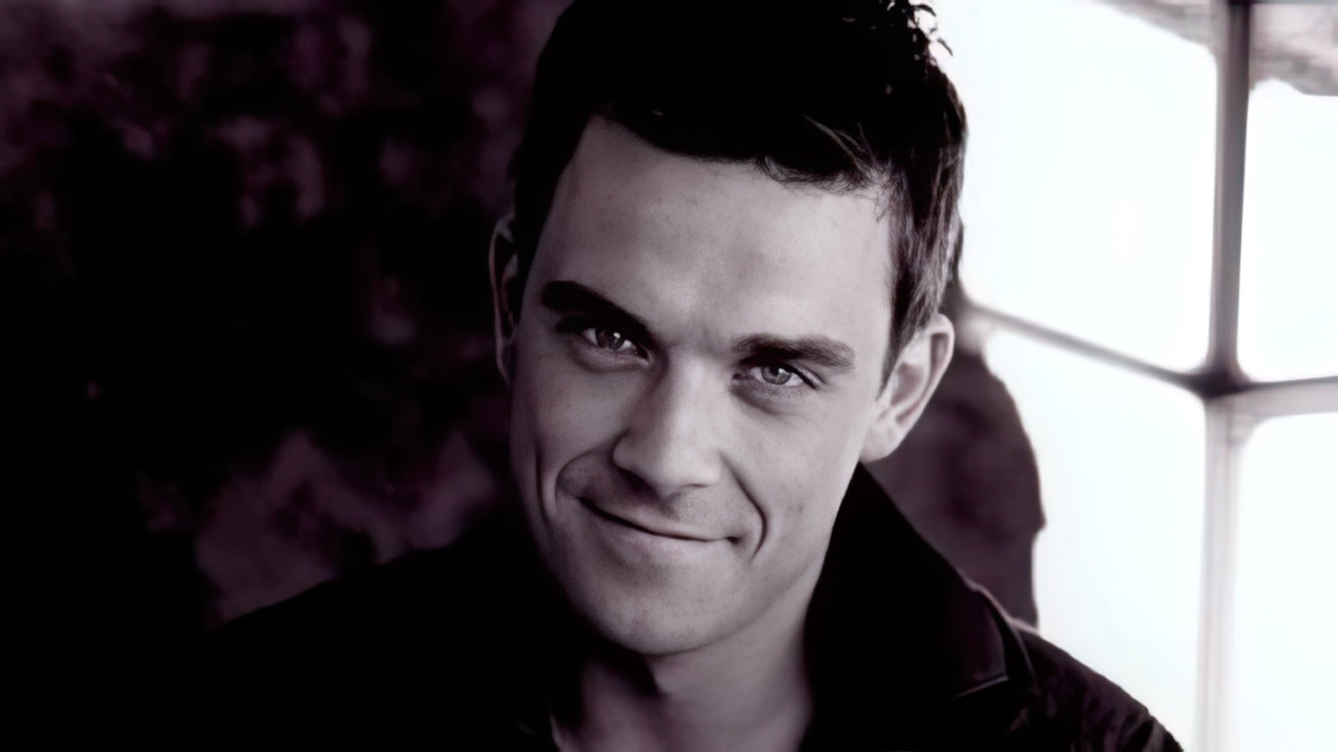 British pop singer Robbie Williams