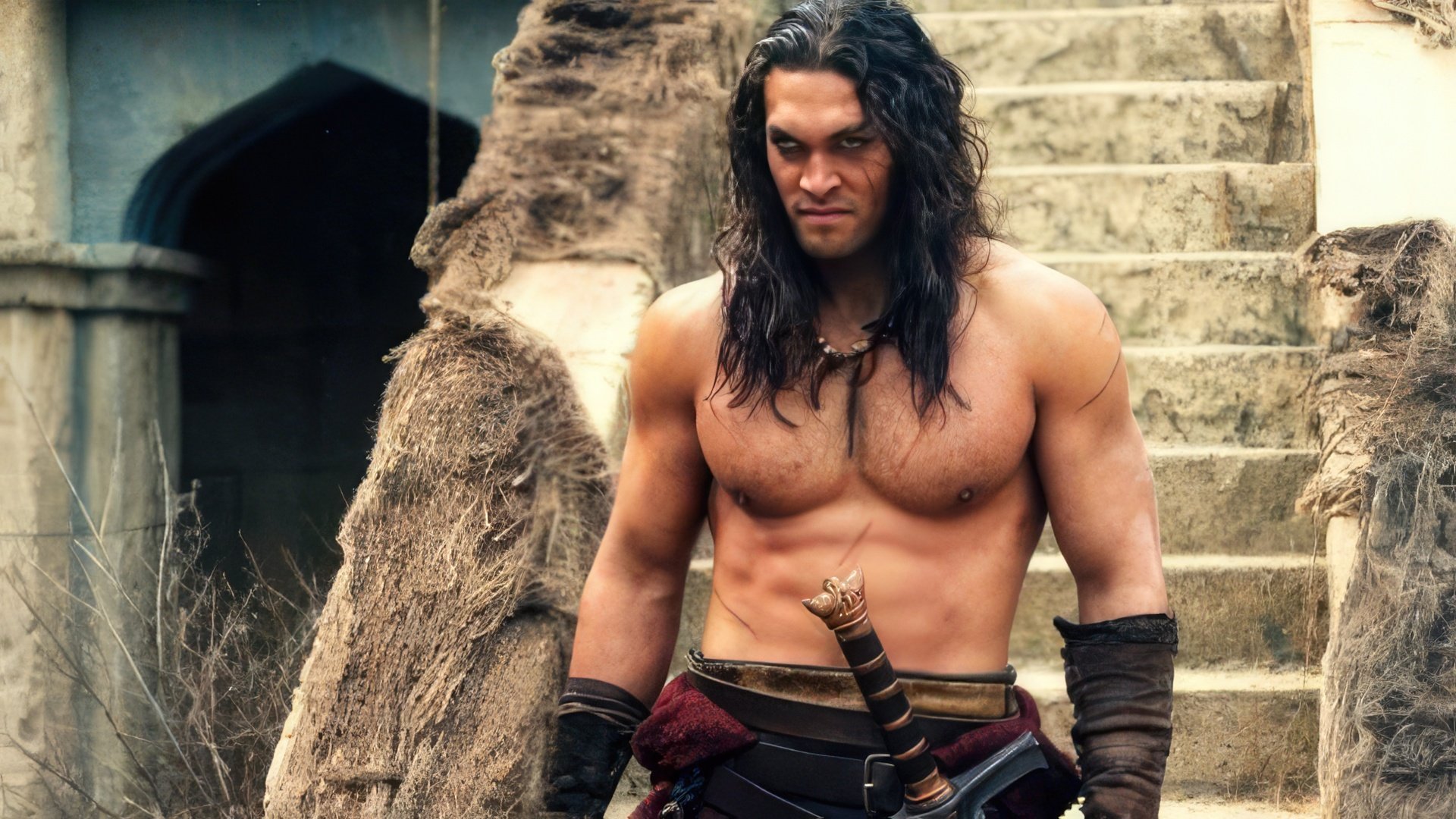 Jason Momoa as Conan the Barbarian