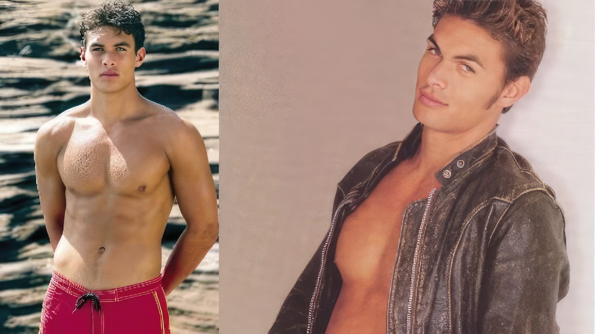 Jason Momoa from his "Baywatch" days