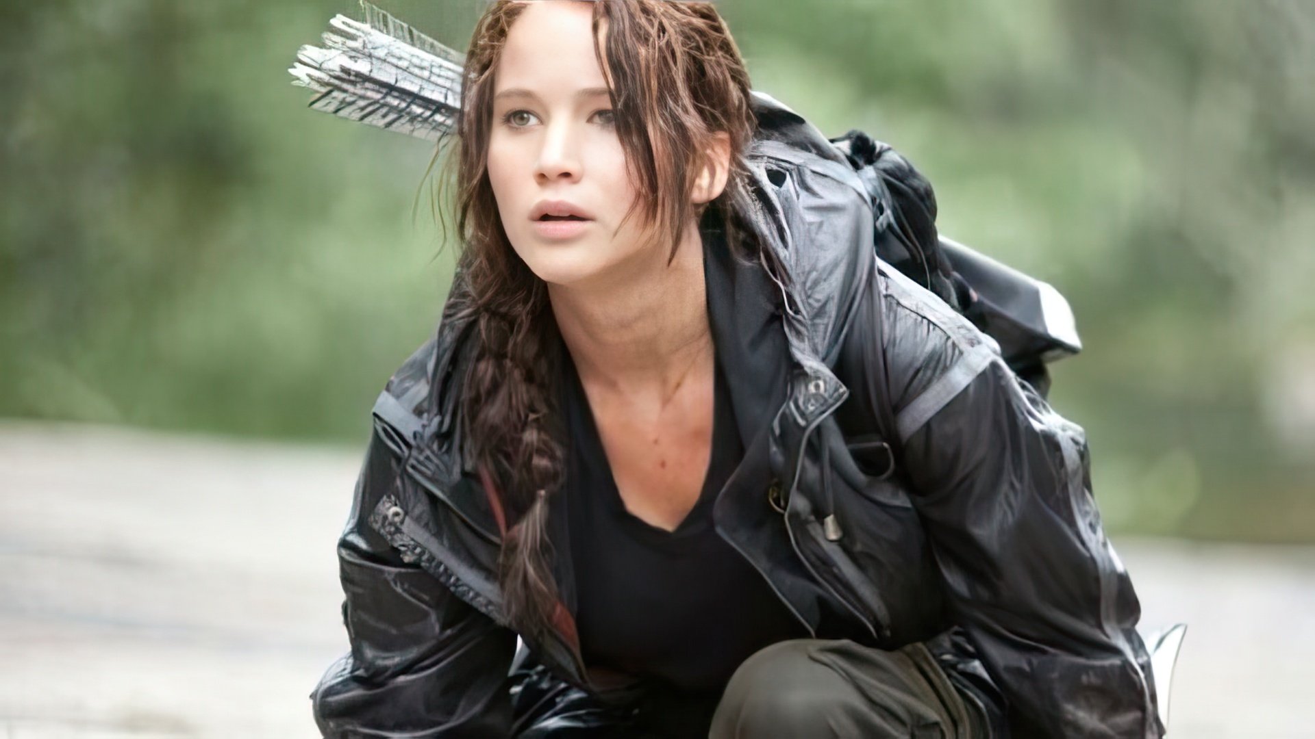 Jennifer Lawrence had to learn how to shoot a bow