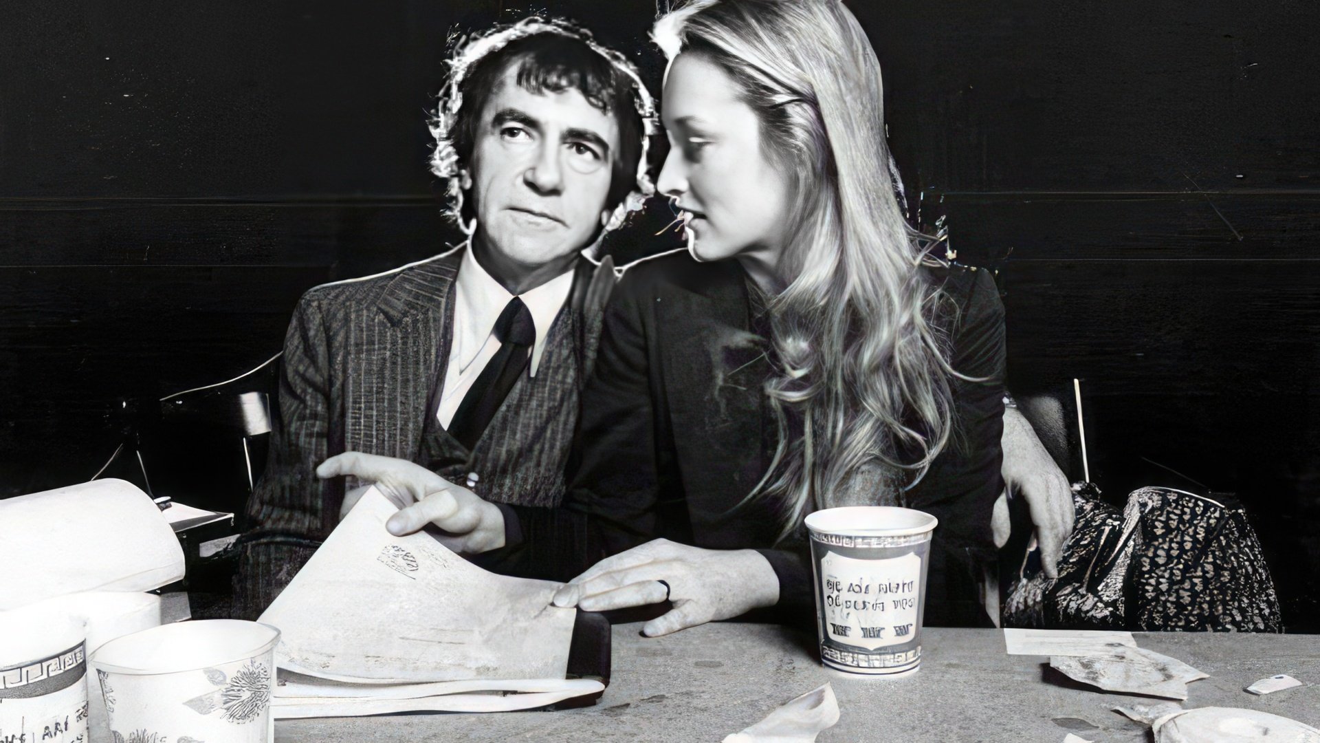 Joseph Papp and Meryl Streep