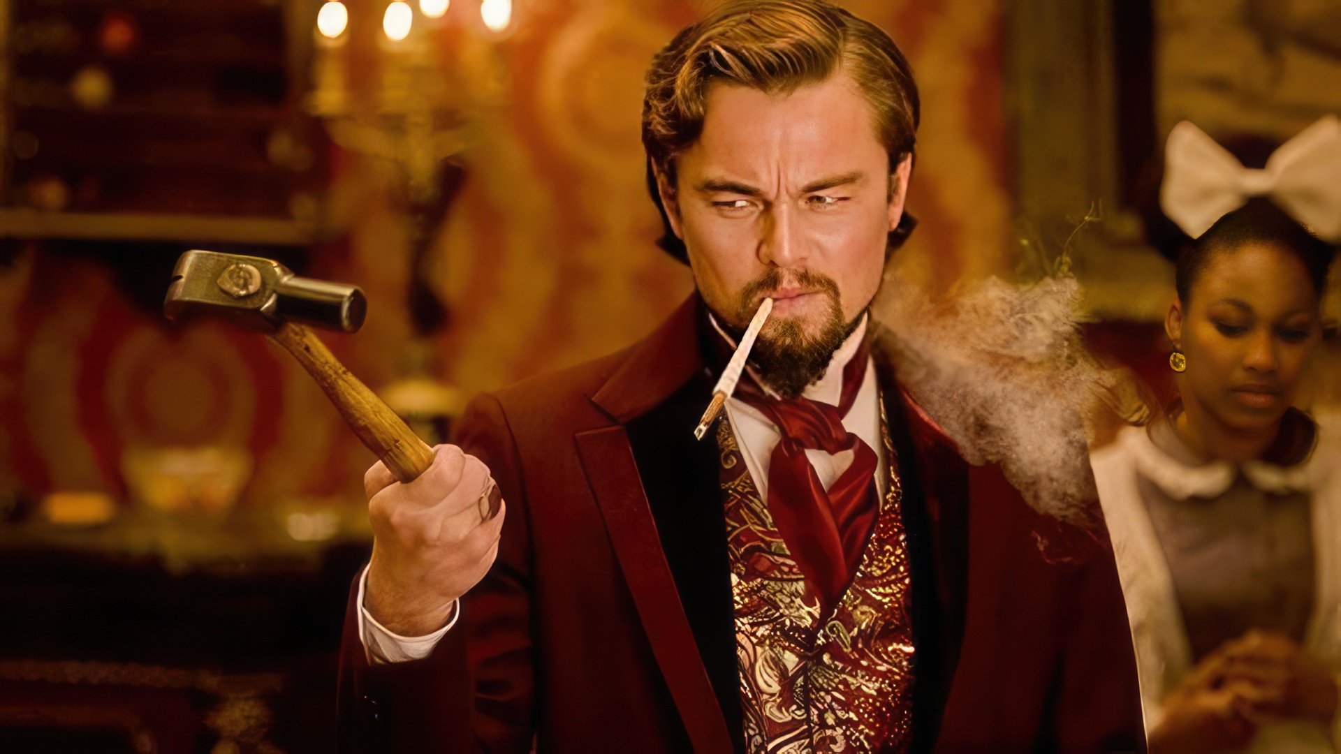 Leonardo DiCaprio in the film 'Django Unchained'