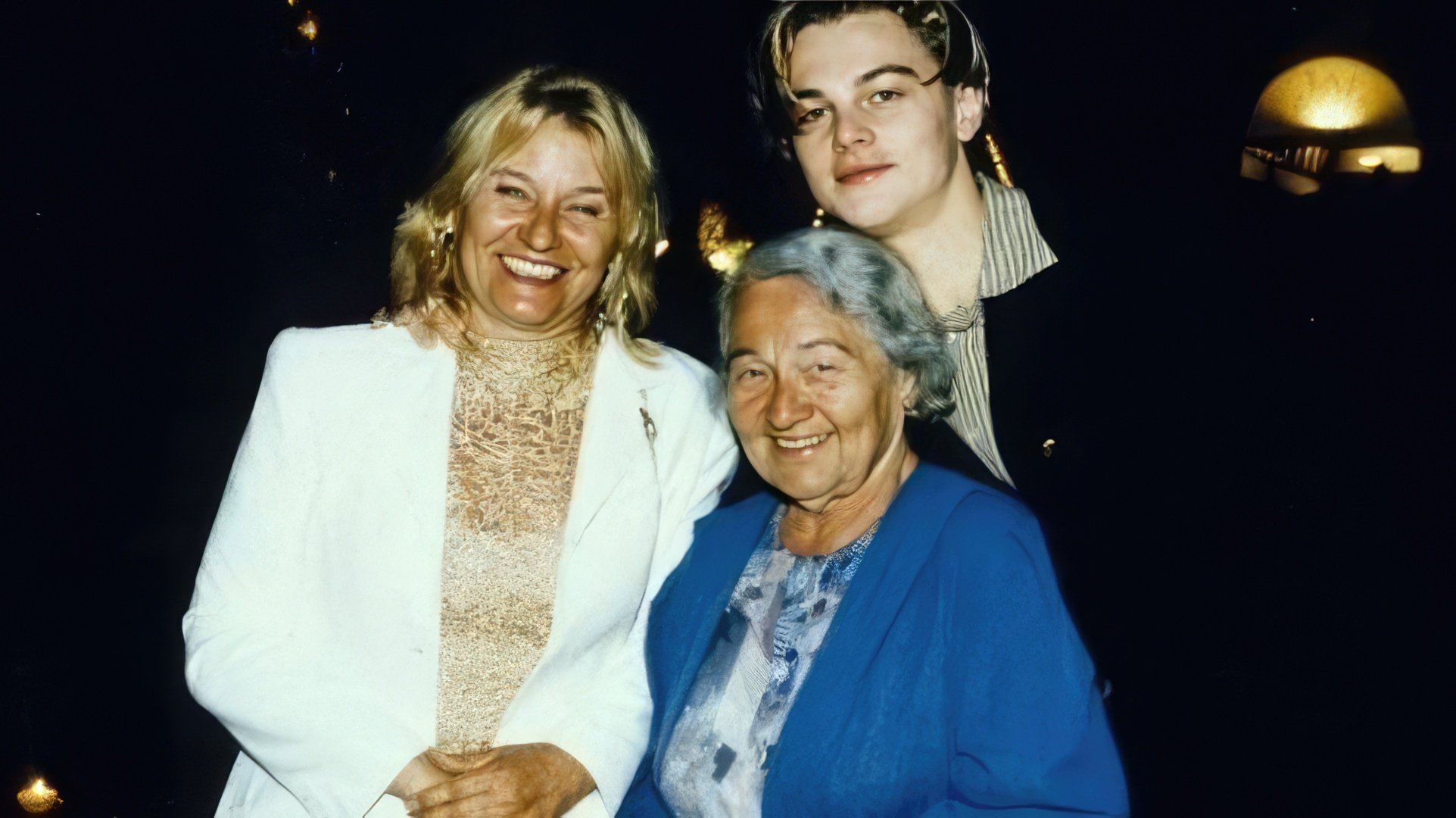 Leonardo DiCaprio's grandmother (center) was born in the Russian Empire