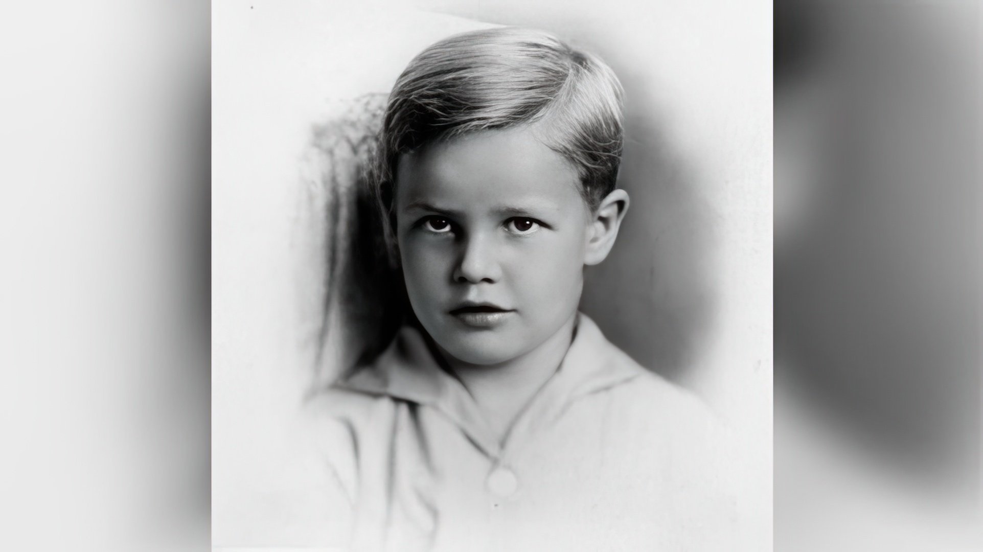 Marlon Brando as a child