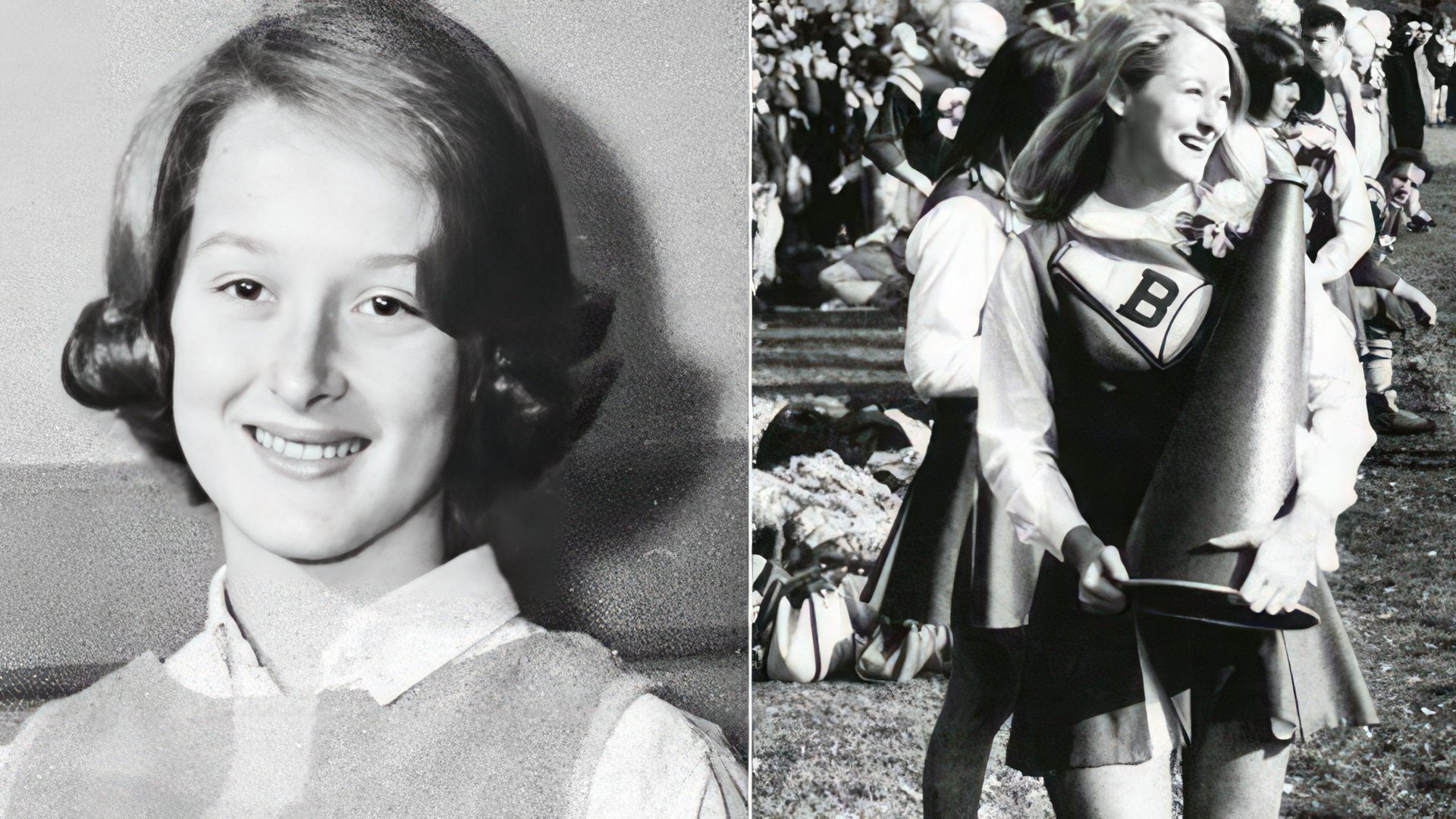 Meryl Streep at a young age