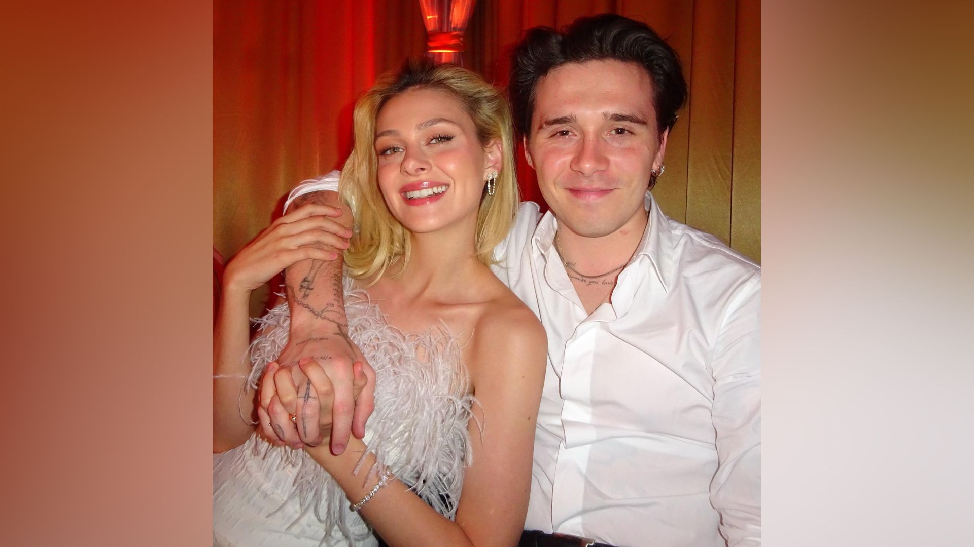 Nicola Peltz and Brooklyn Beckham