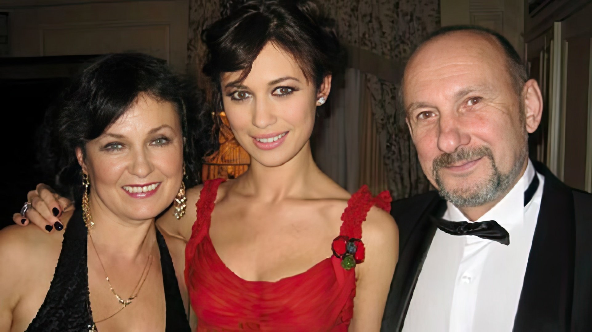 Olga Kurylenko's mother and stepfather