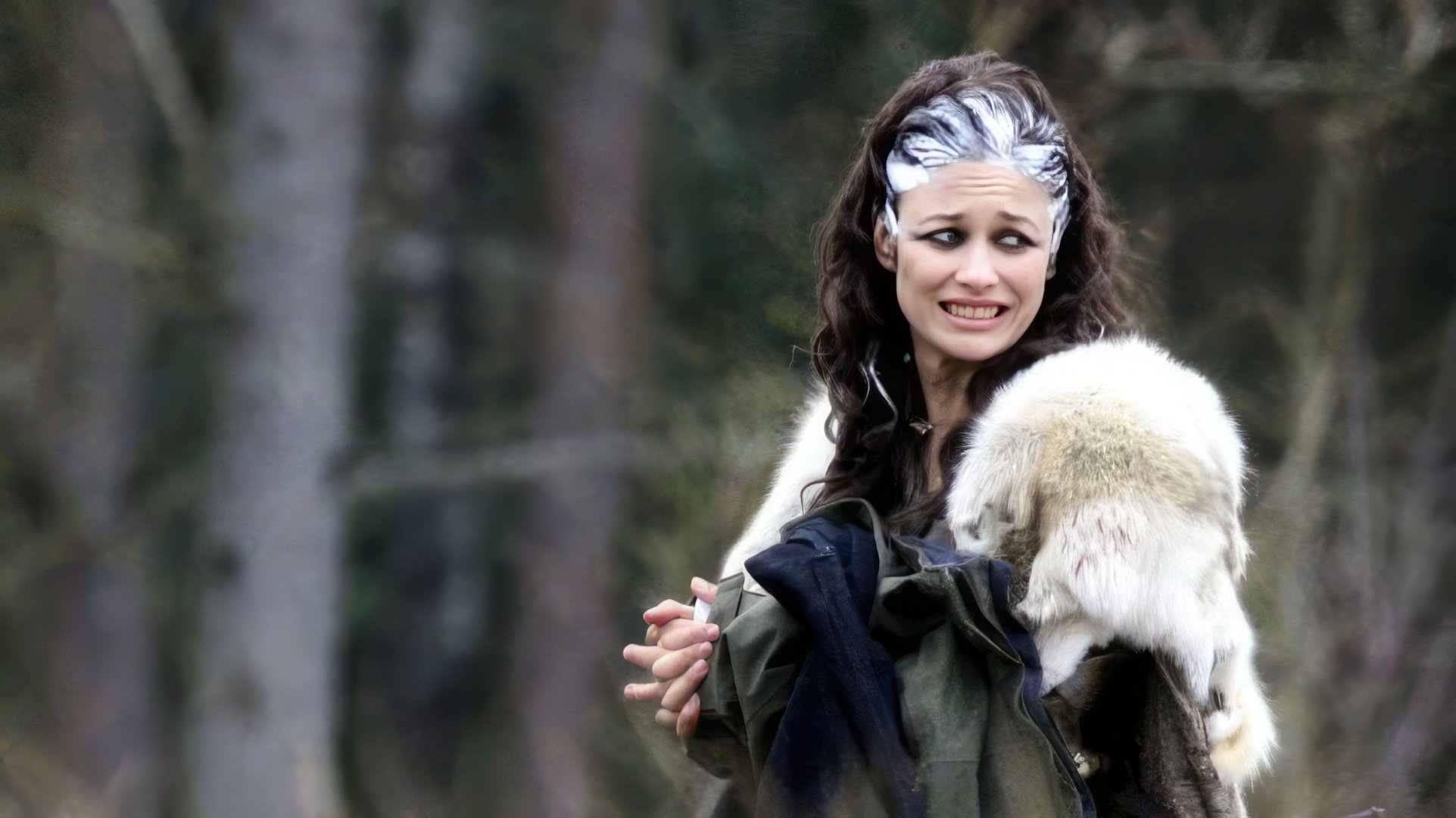 On the set of "Centurion"